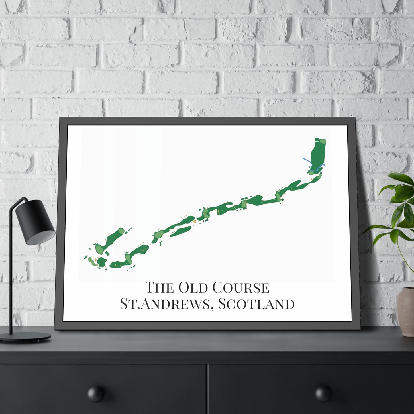 The Old Course at St.Andrews Framed Print