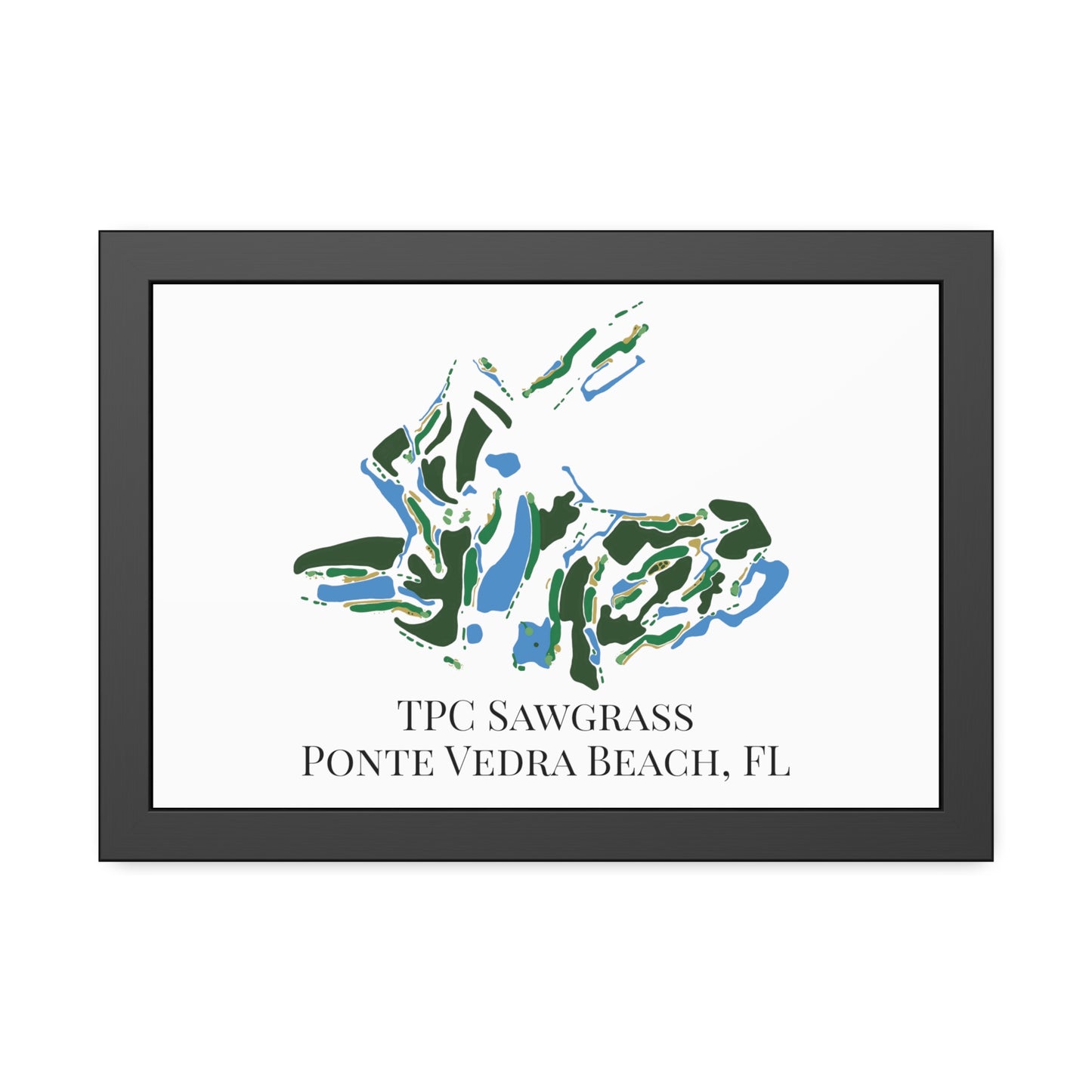 TPC Sawgrass Framed Print