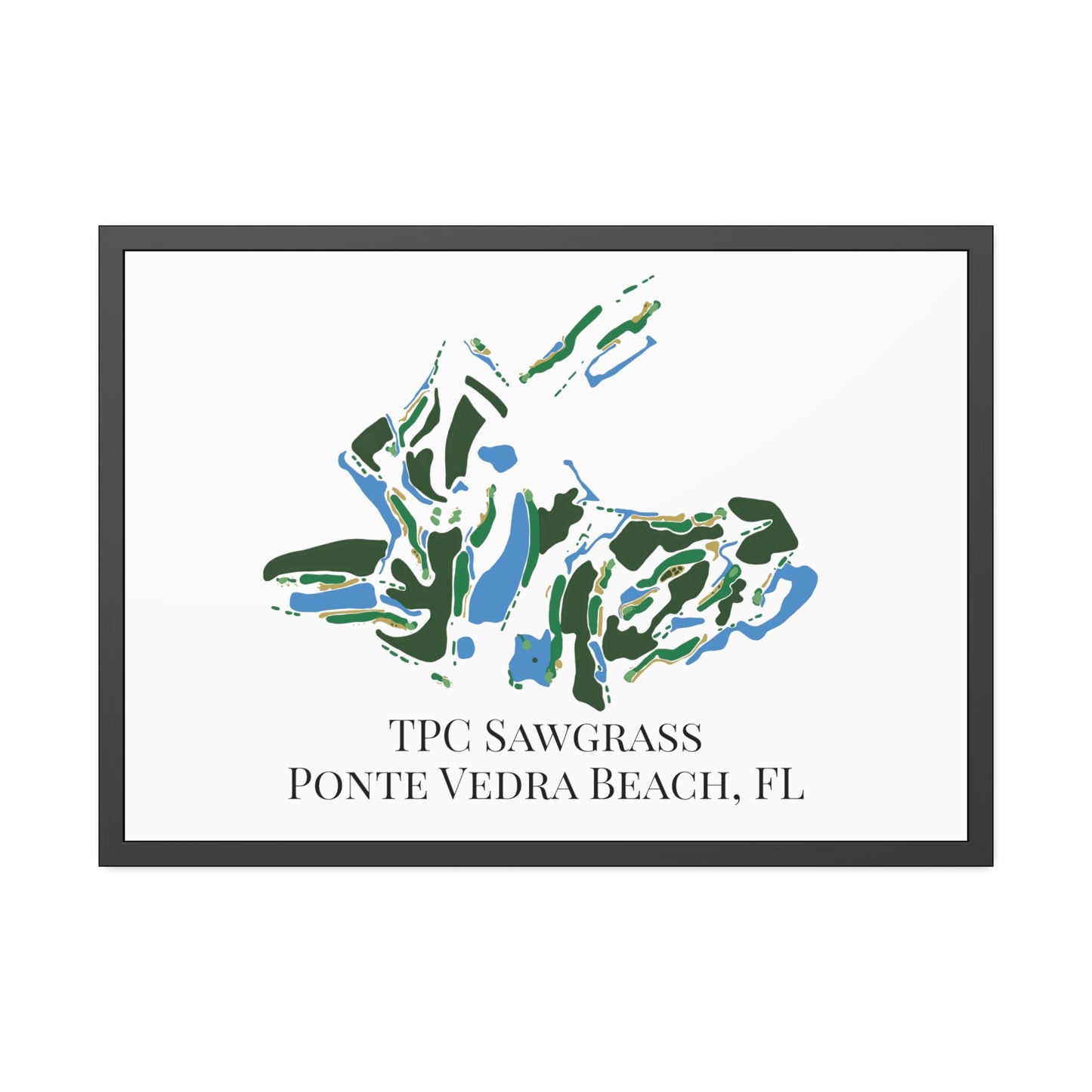 TPC Sawgrass Framed Print