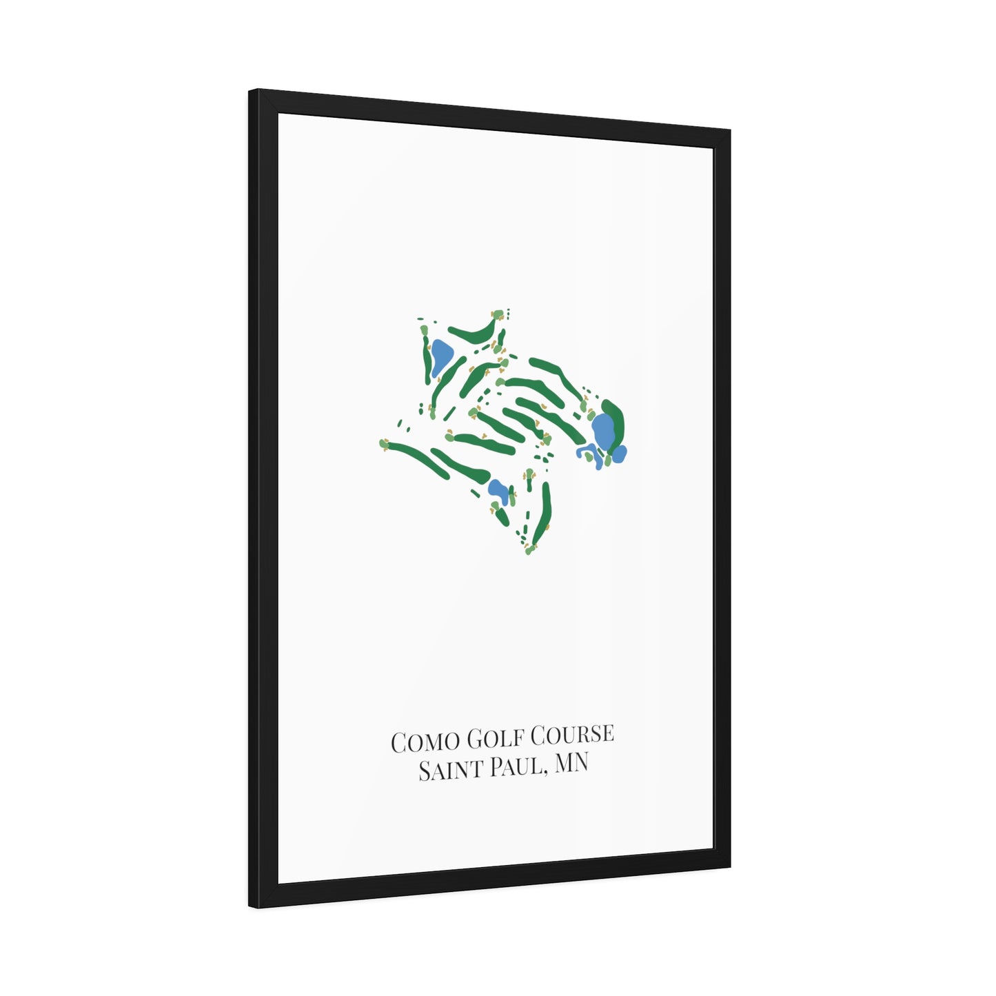 Como Golf Course Framed Print