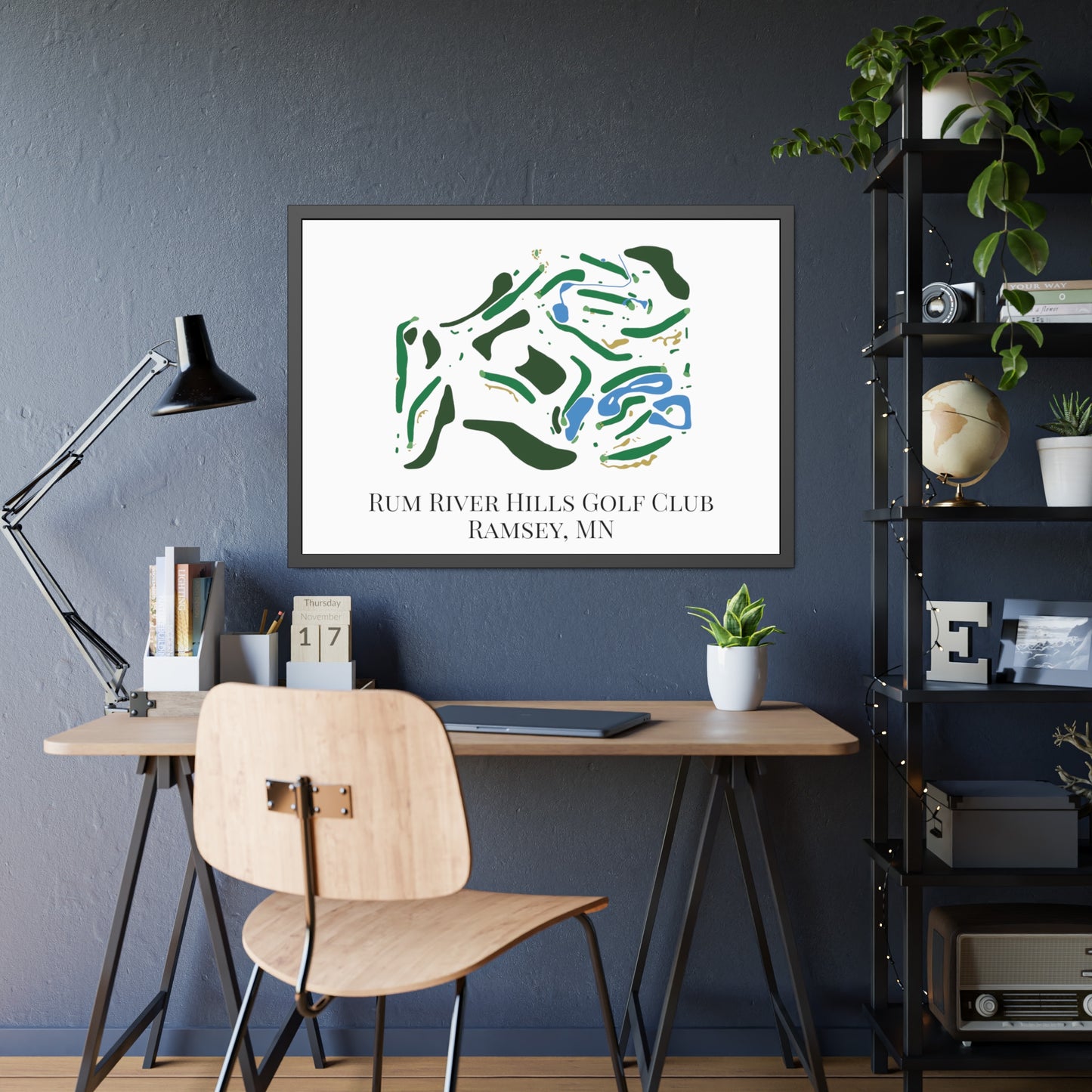 Rum River Hills Golf Club Framed Print