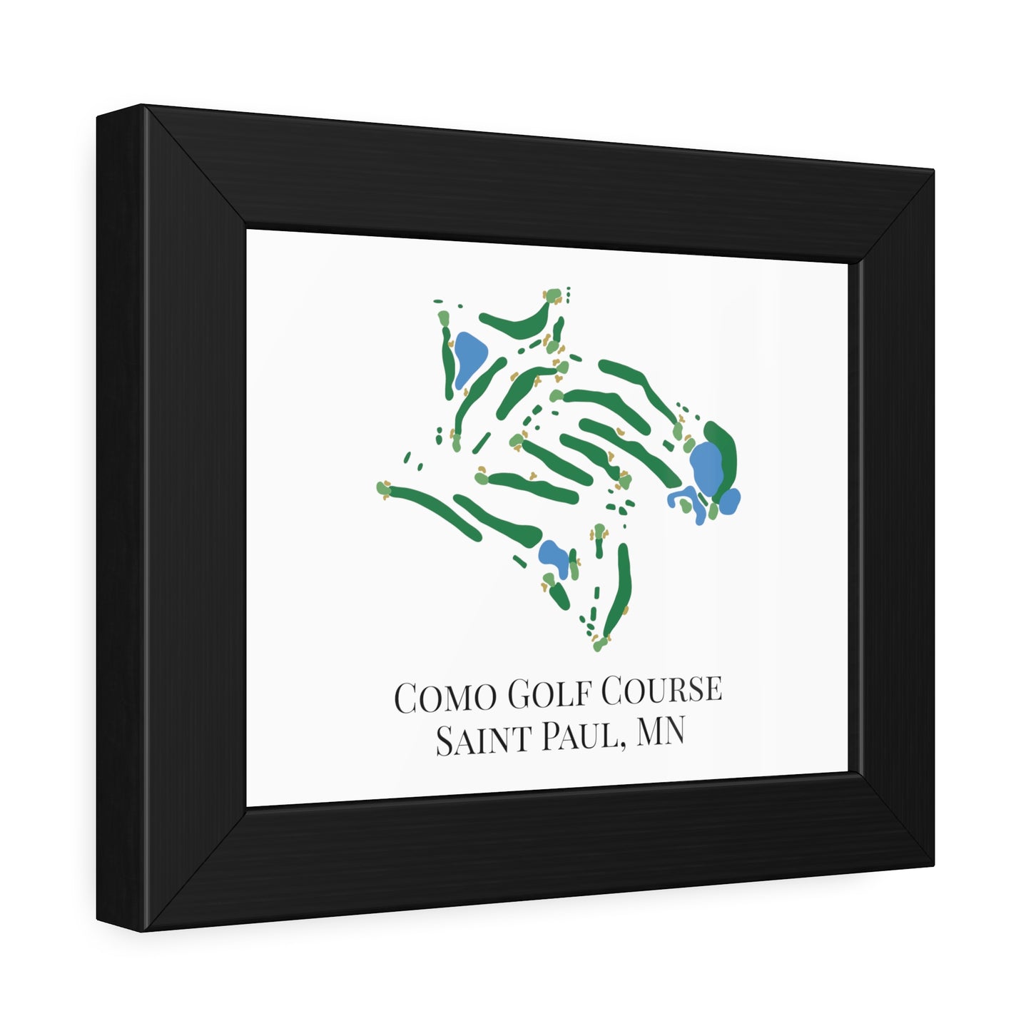 Como Golf Course Framed Print