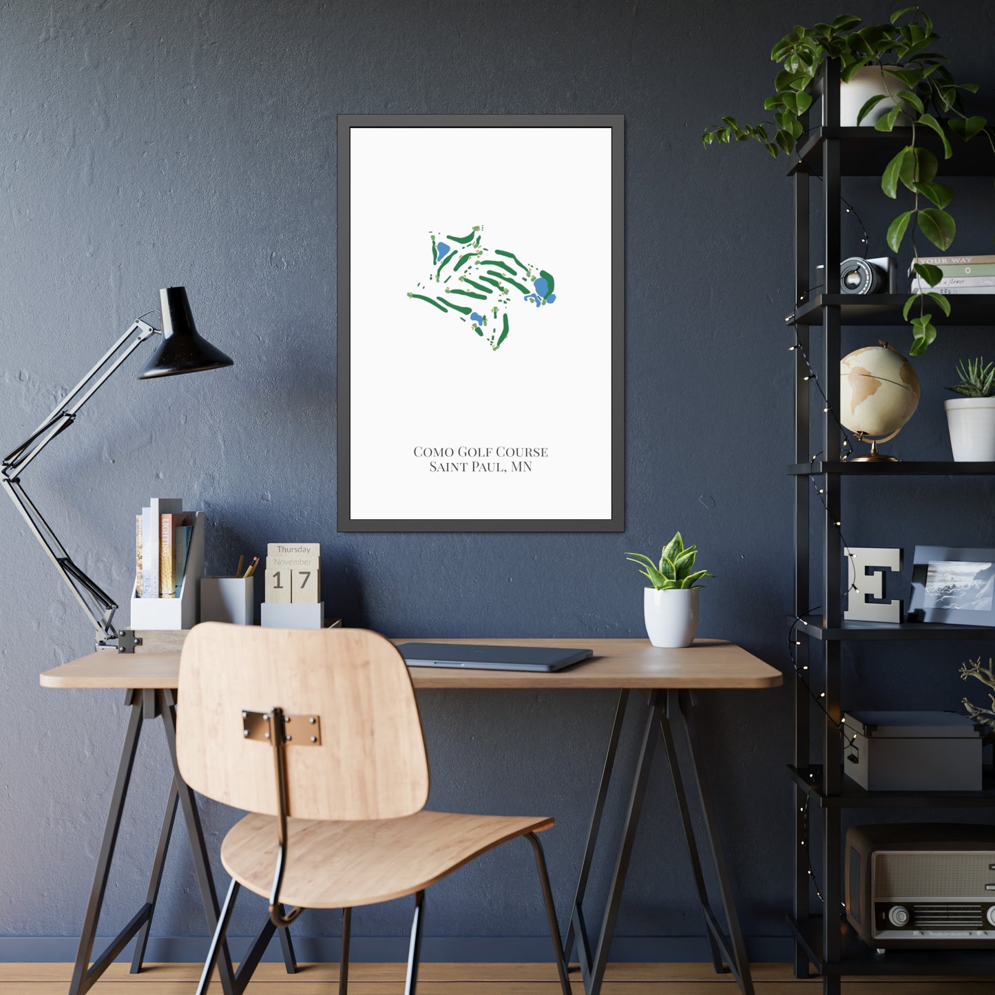 Como Golf Course Framed Print
