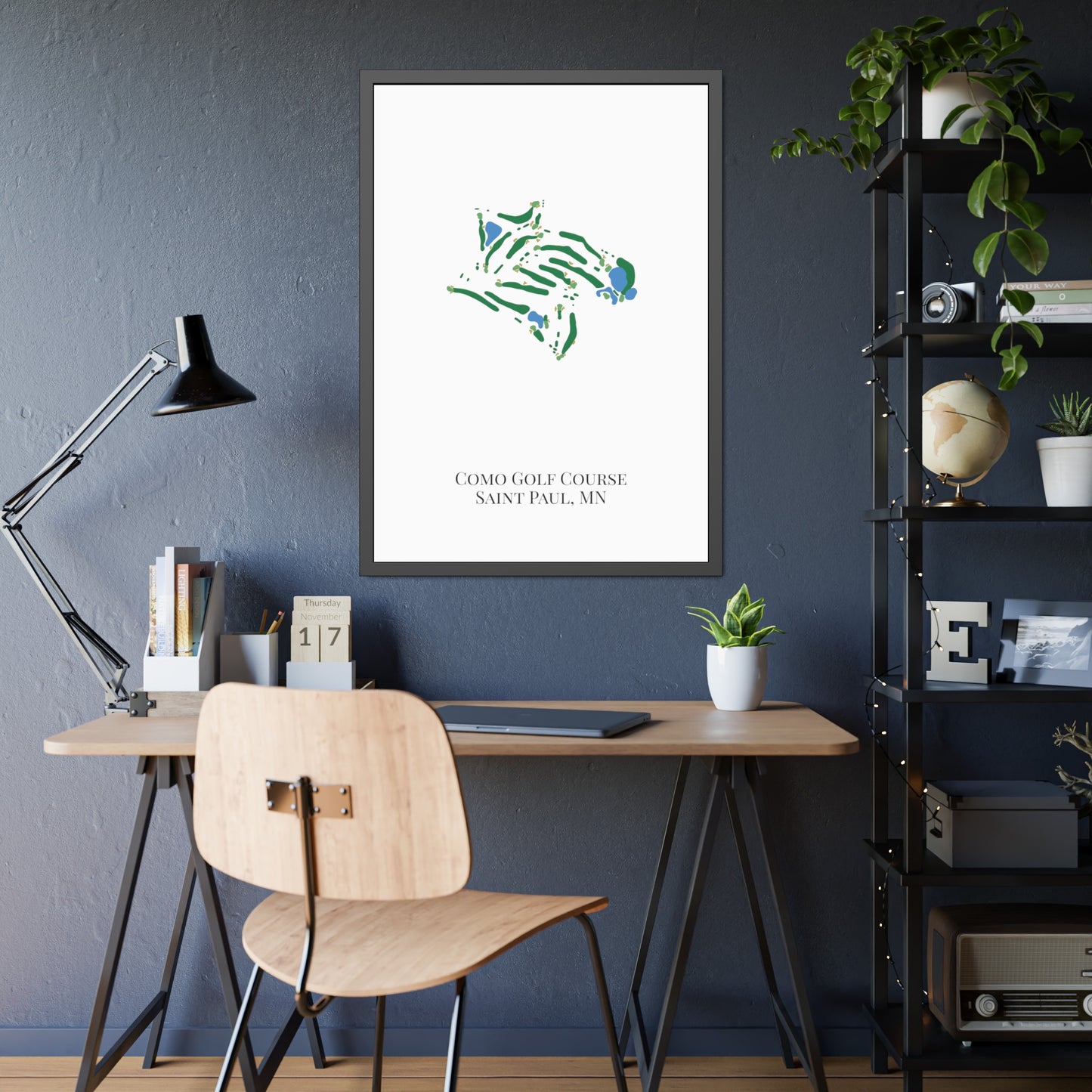 Como Golf Course Framed Print