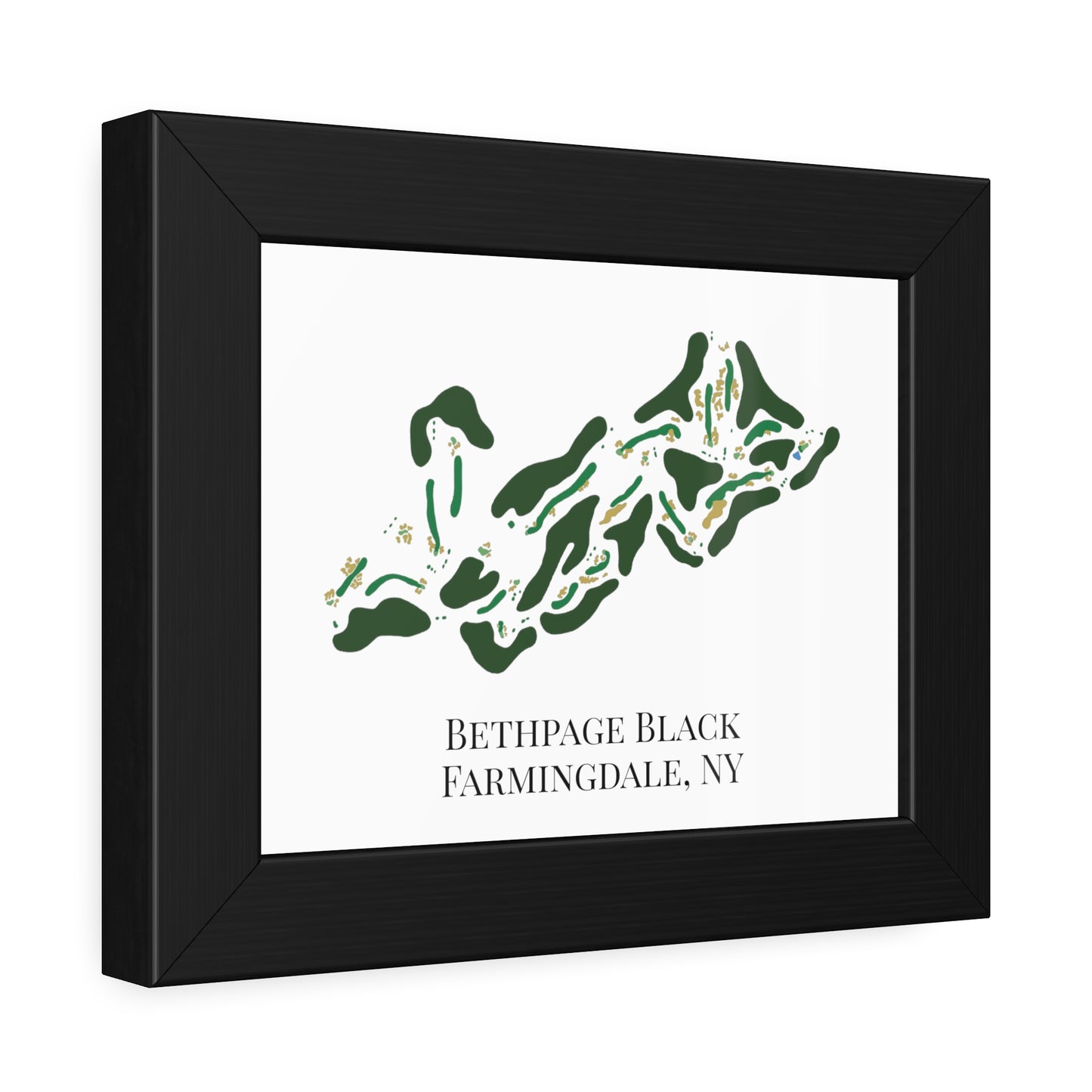 Bethpage Black Framed Print