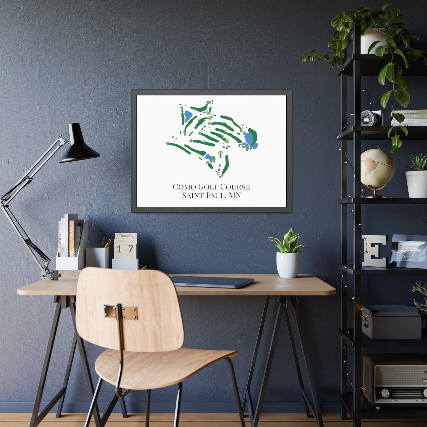 Como Golf Course Framed Print
