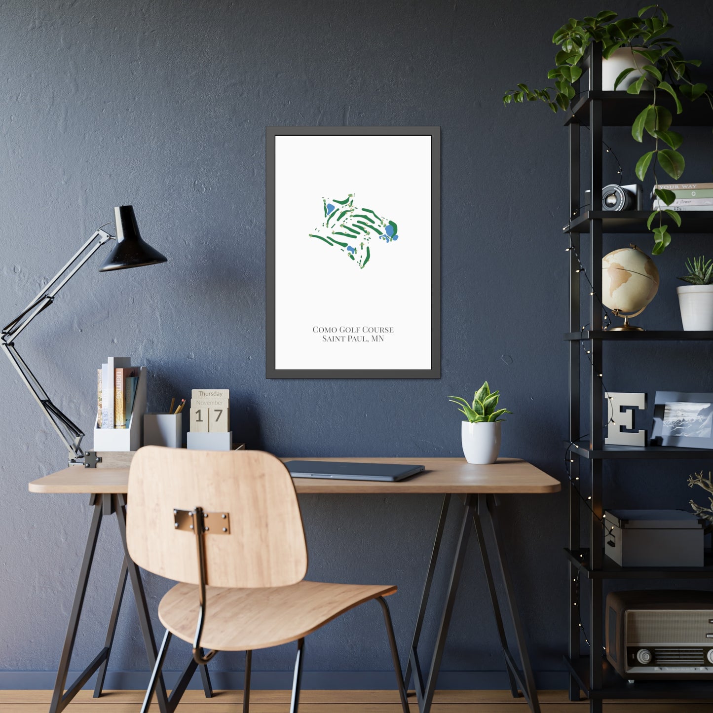 Como Golf Course Framed Print