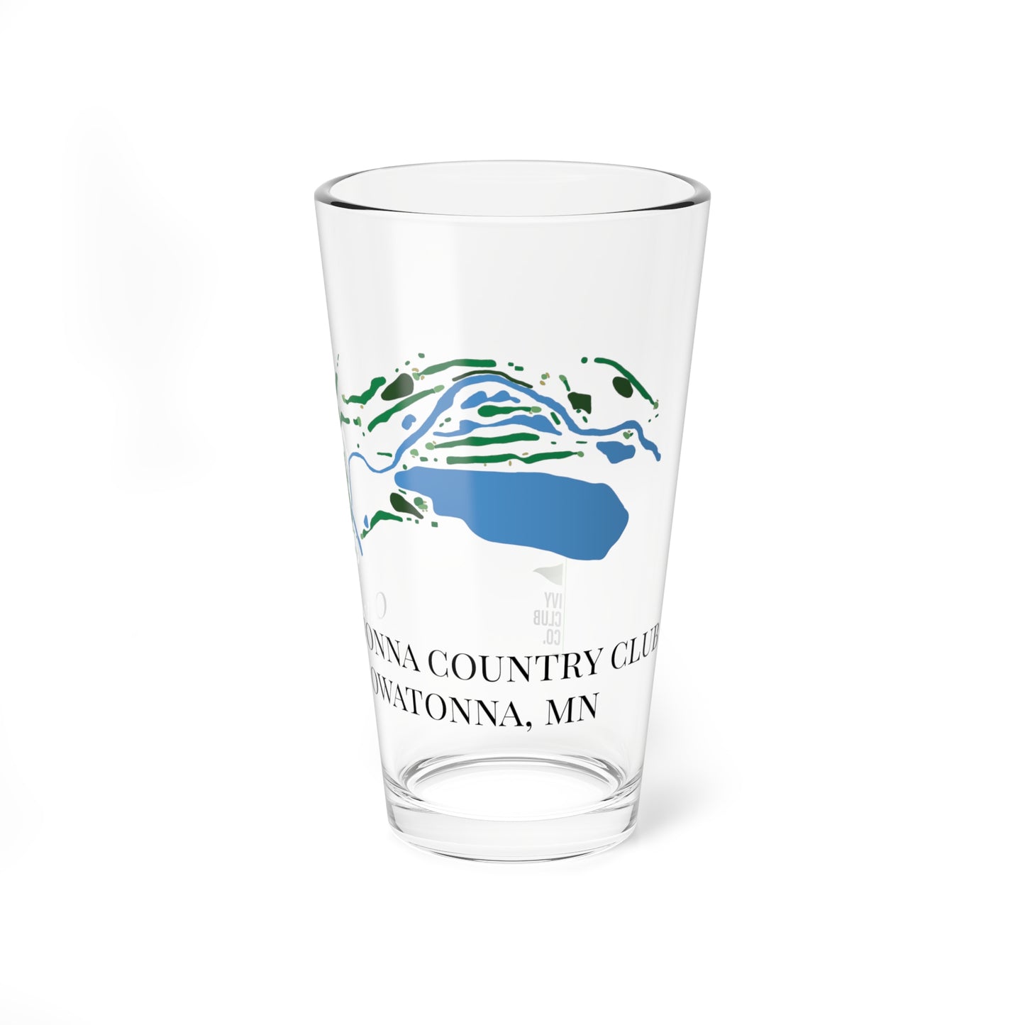 Owatonna Country Club Pint Glass, 16oz