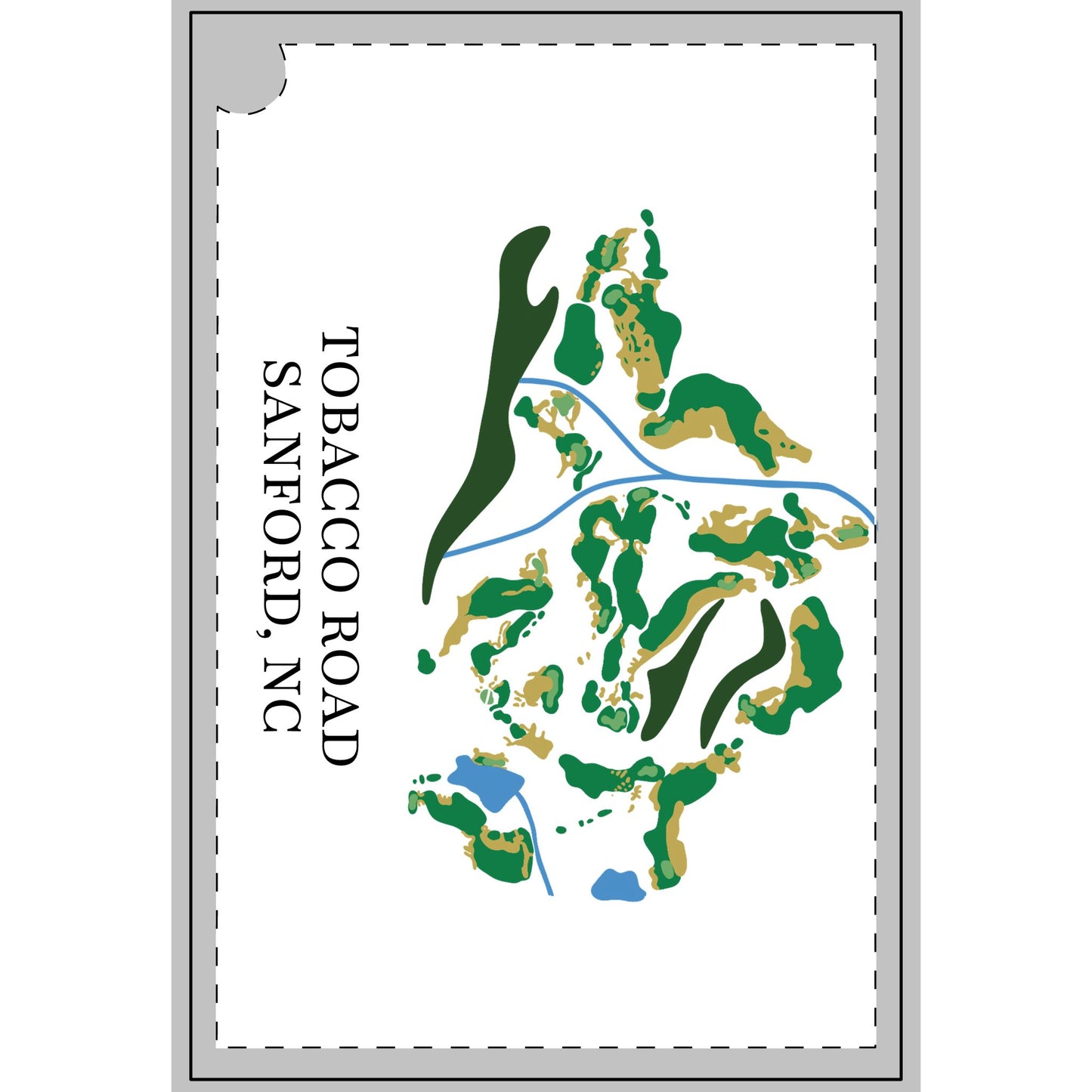 Tobacco Road Golf Towel