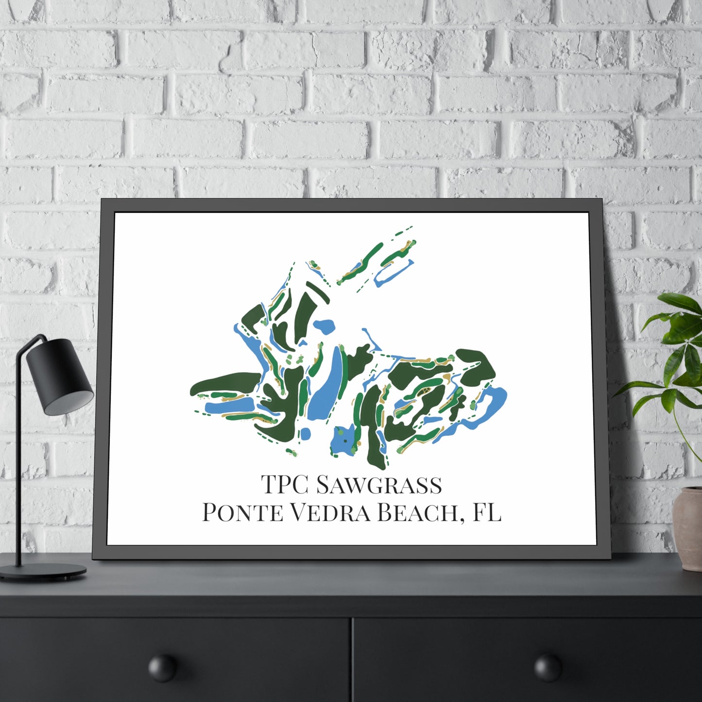 TPC Sawgrass Framed Print
