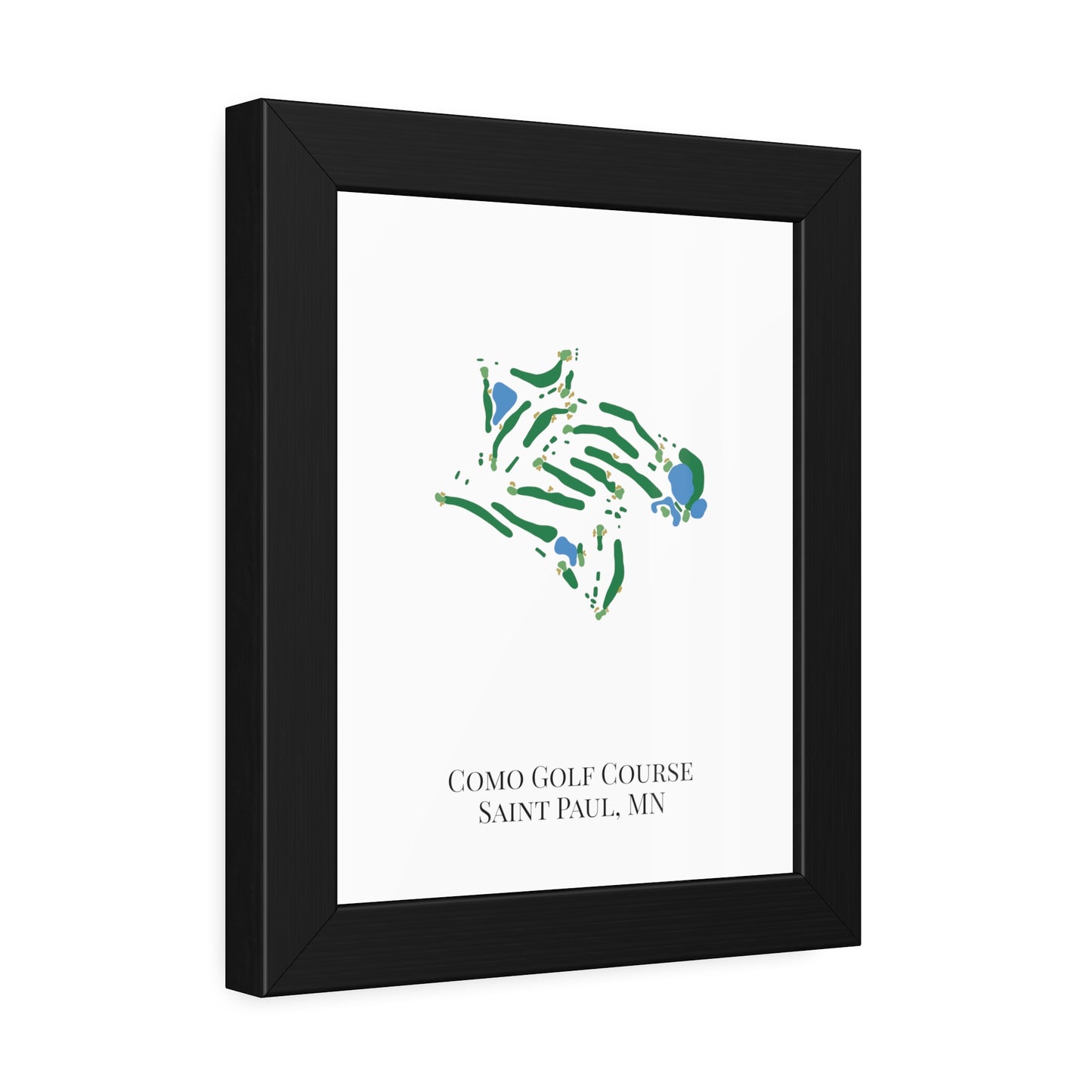 Como Golf Course Framed Print