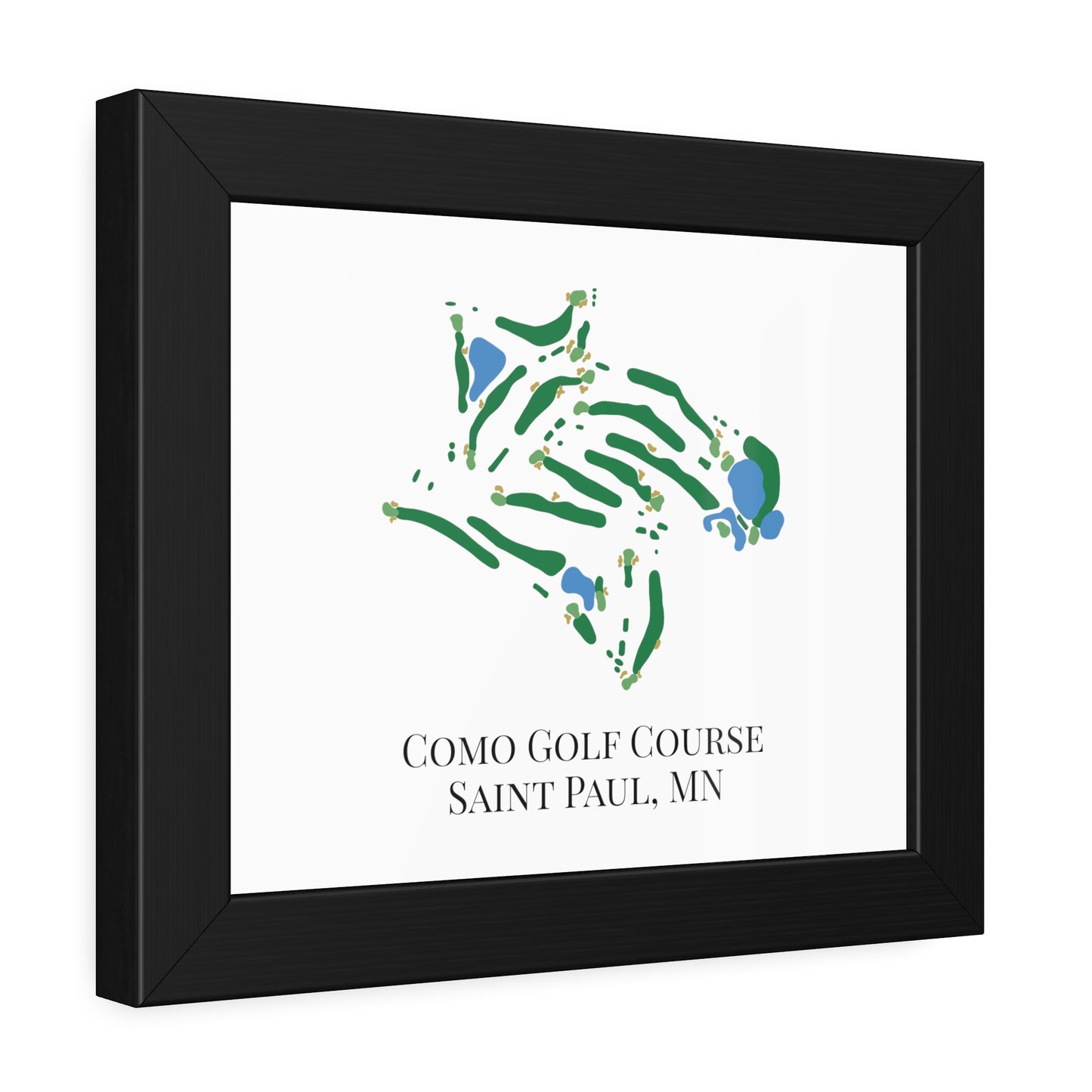 Como Golf Course Framed Print
