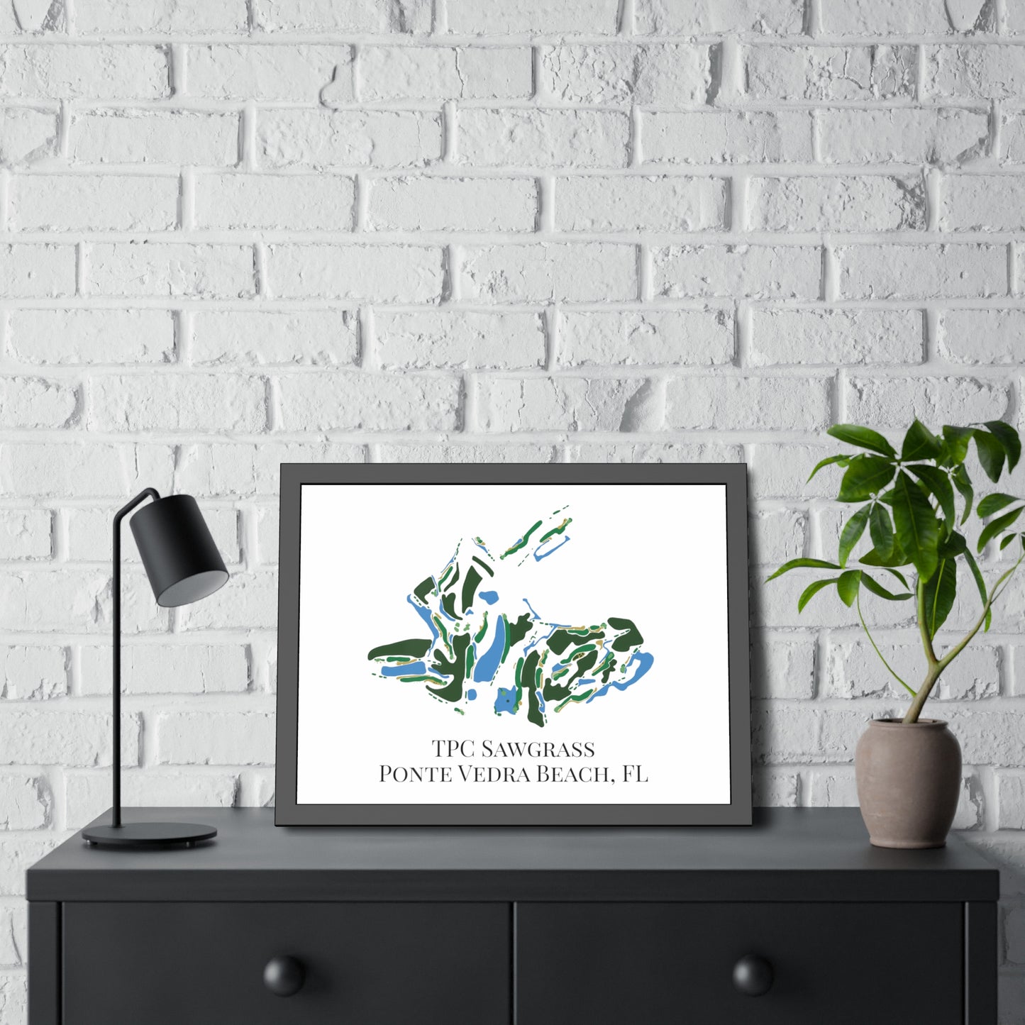 TPC Sawgrass Framed Print