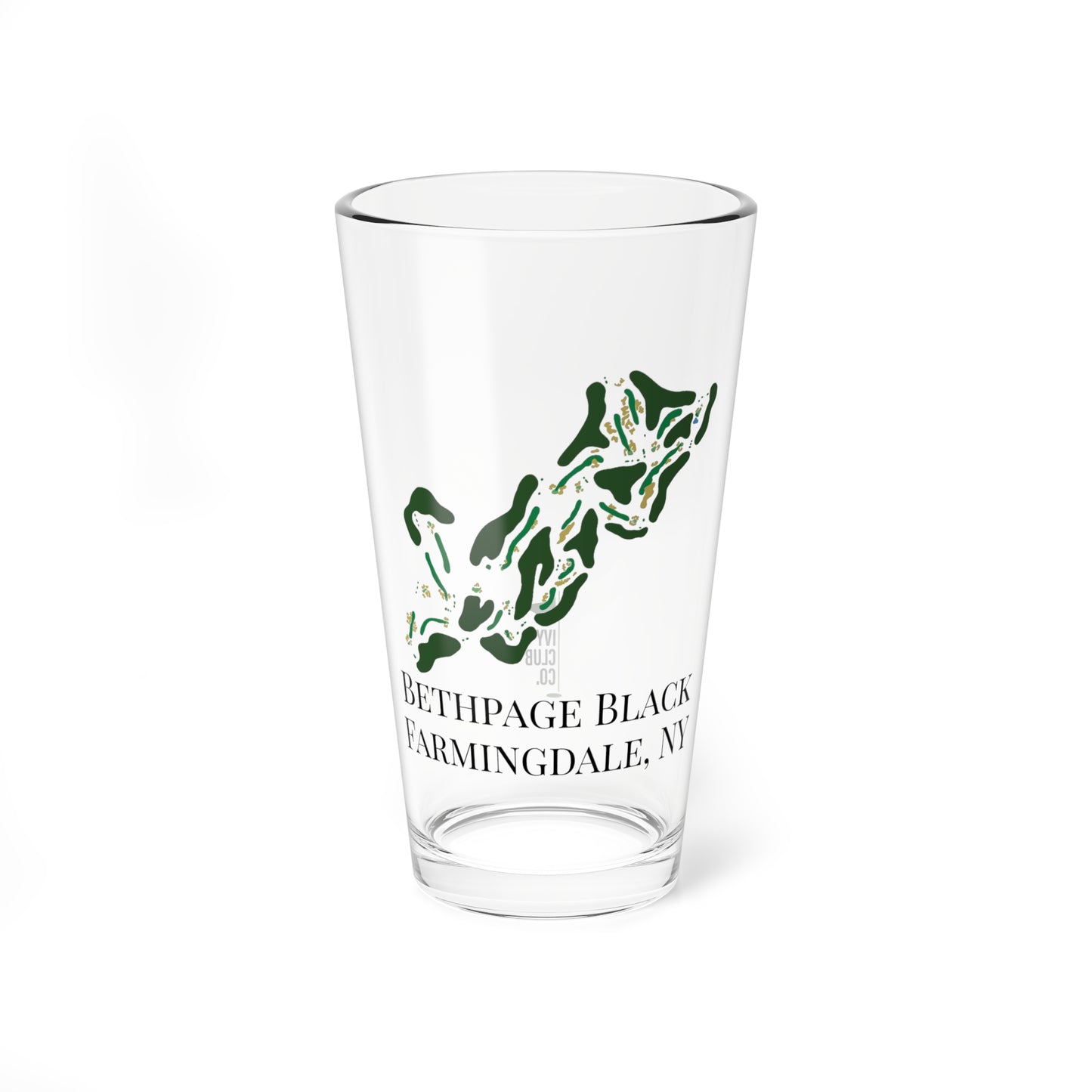 Bethpage Black Pint Glass, 16oz