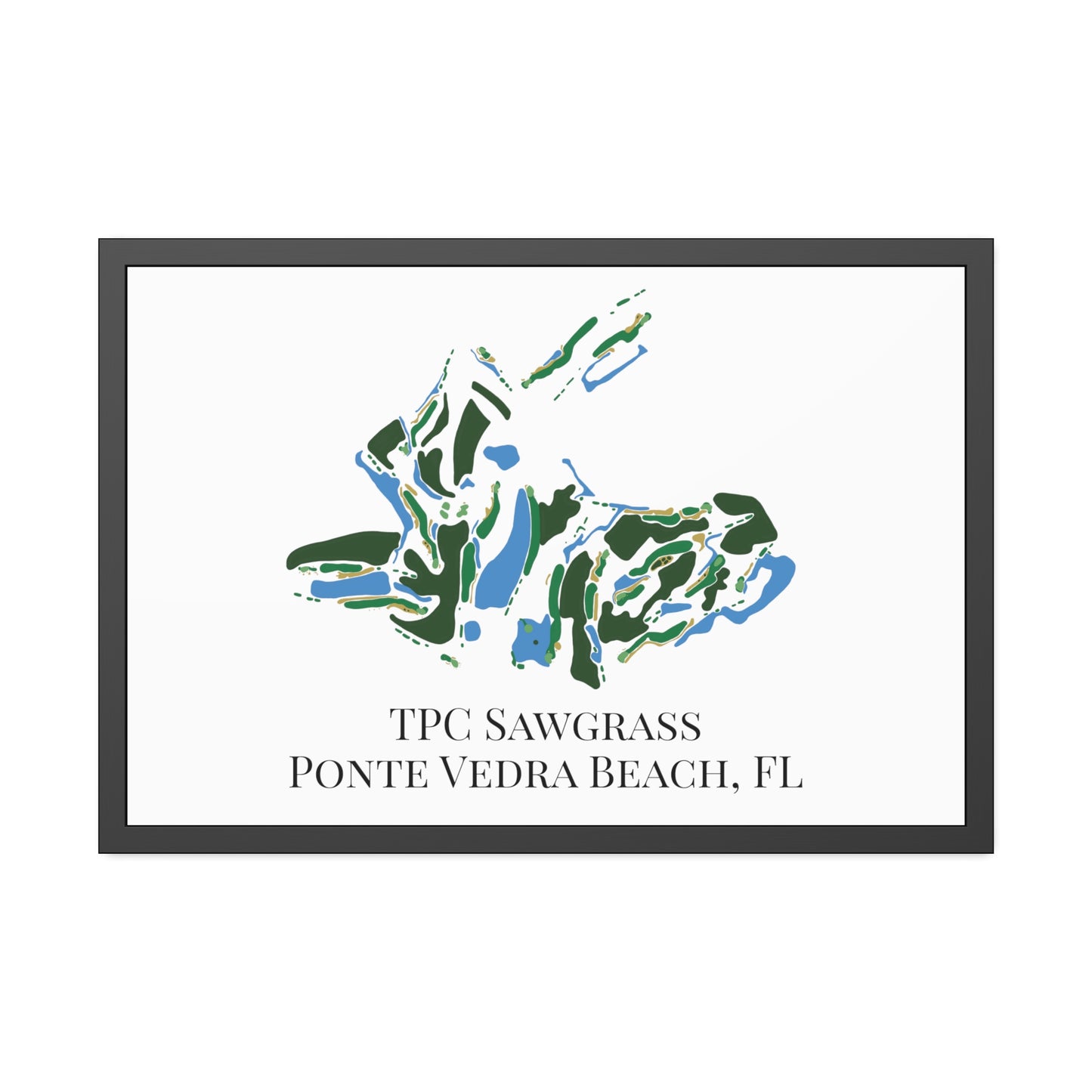 TPC Sawgrass Framed Print