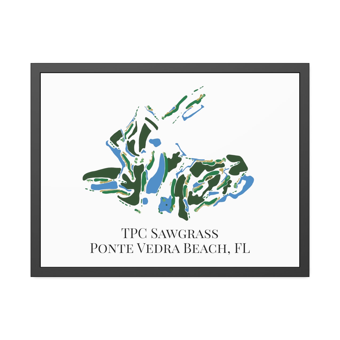 TPC Sawgrass Framed Print