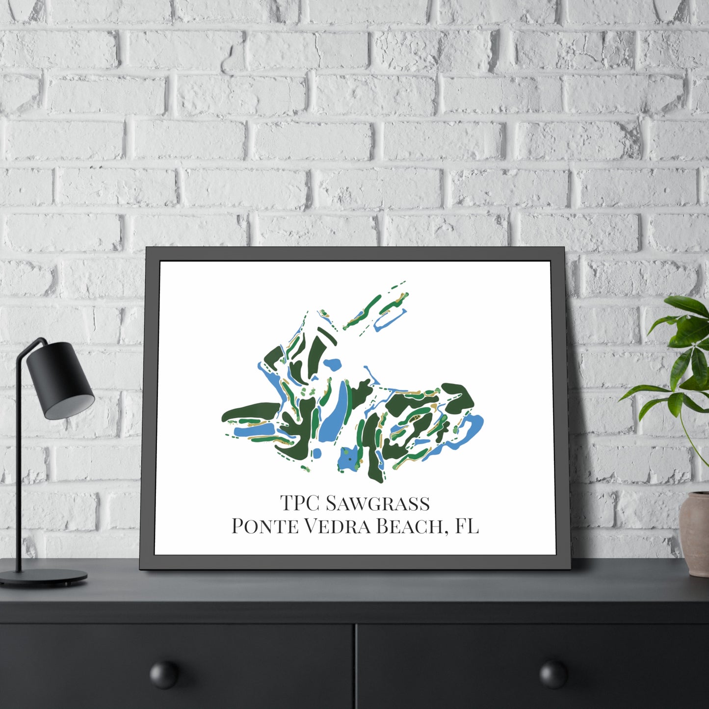TPC Sawgrass Framed Print
