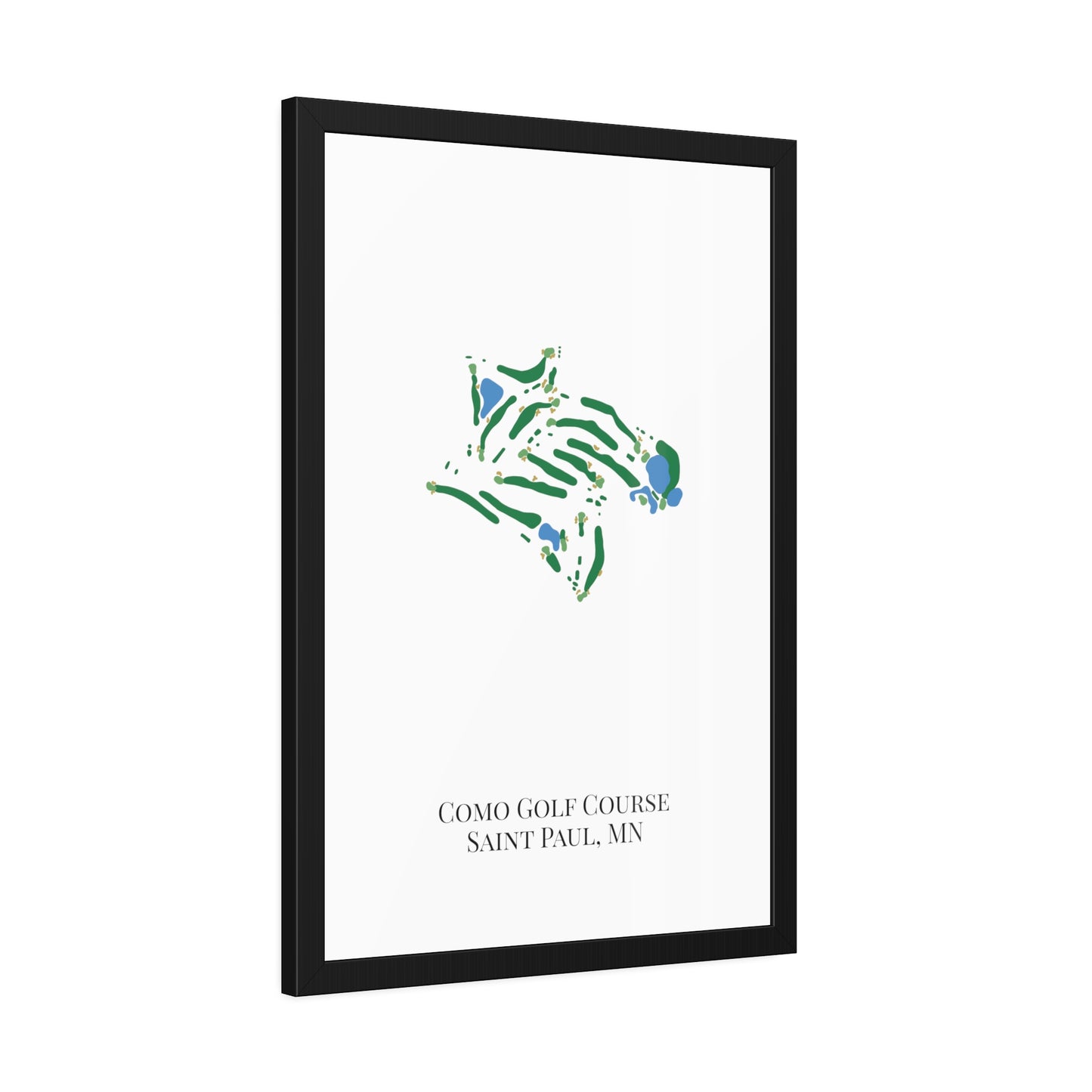 Como Golf Course Framed Print