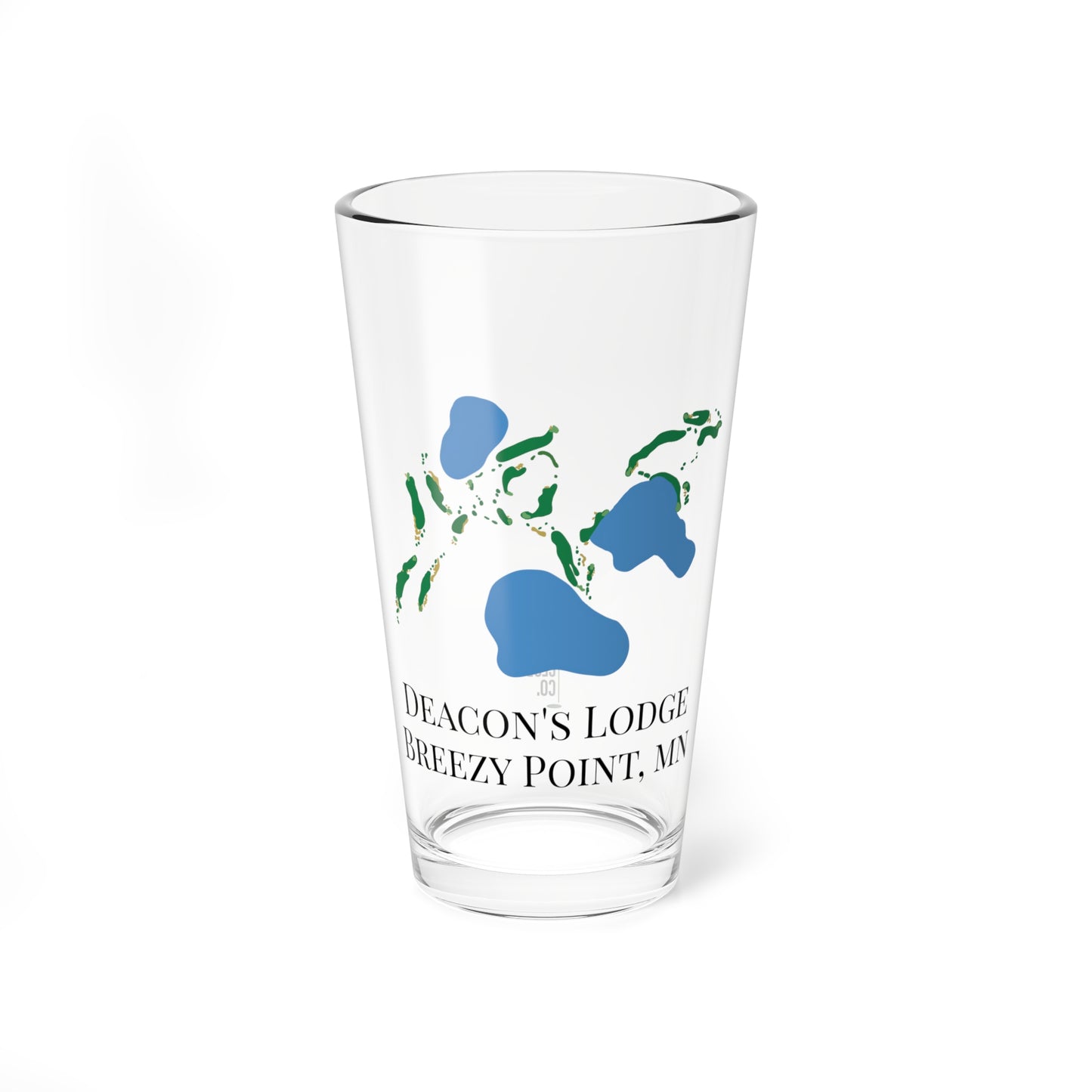 Deacon's Lodge Pint Glass, 16oz