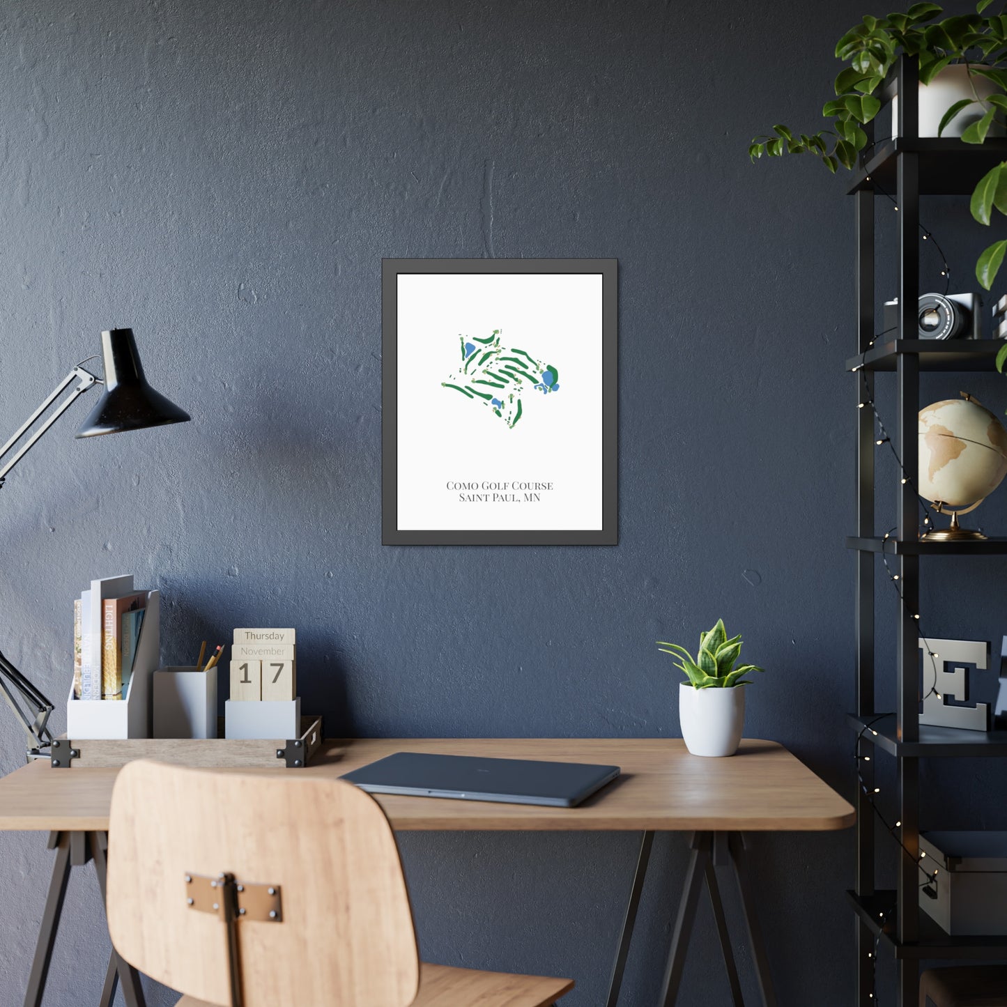Como Golf Course Framed Print