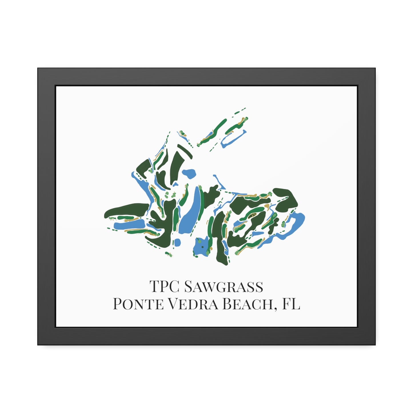 TPC Sawgrass Framed Print