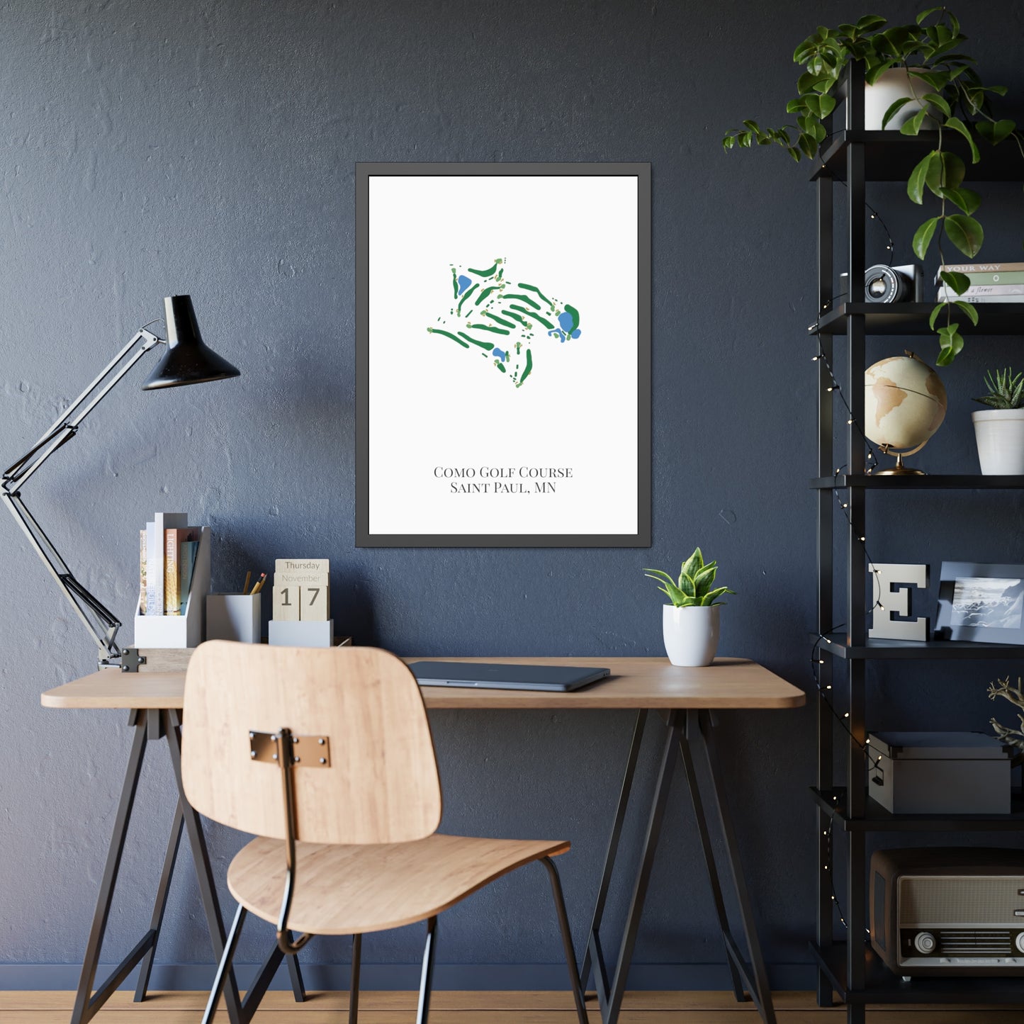 Como Golf Course Framed Print