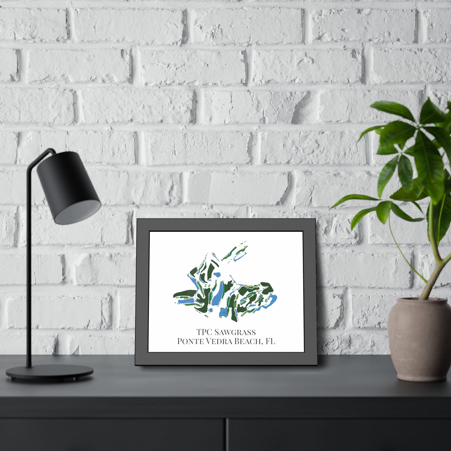 TPC Sawgrass Framed Print