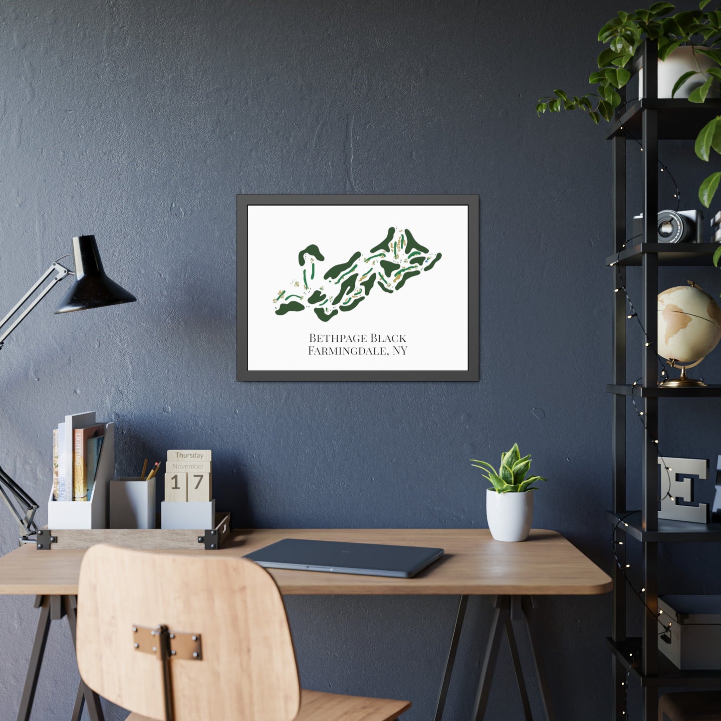 Bethpage Black Framed Print