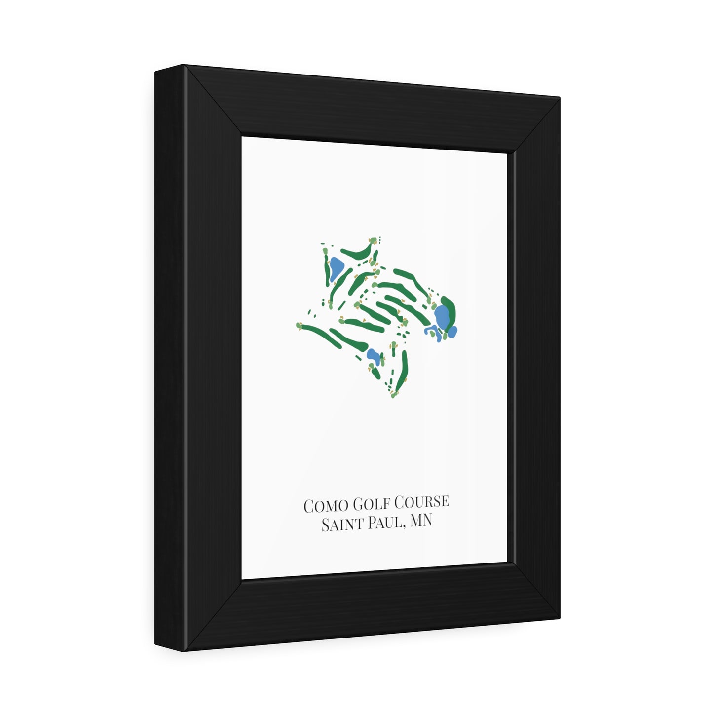 Como Golf Course Framed Print