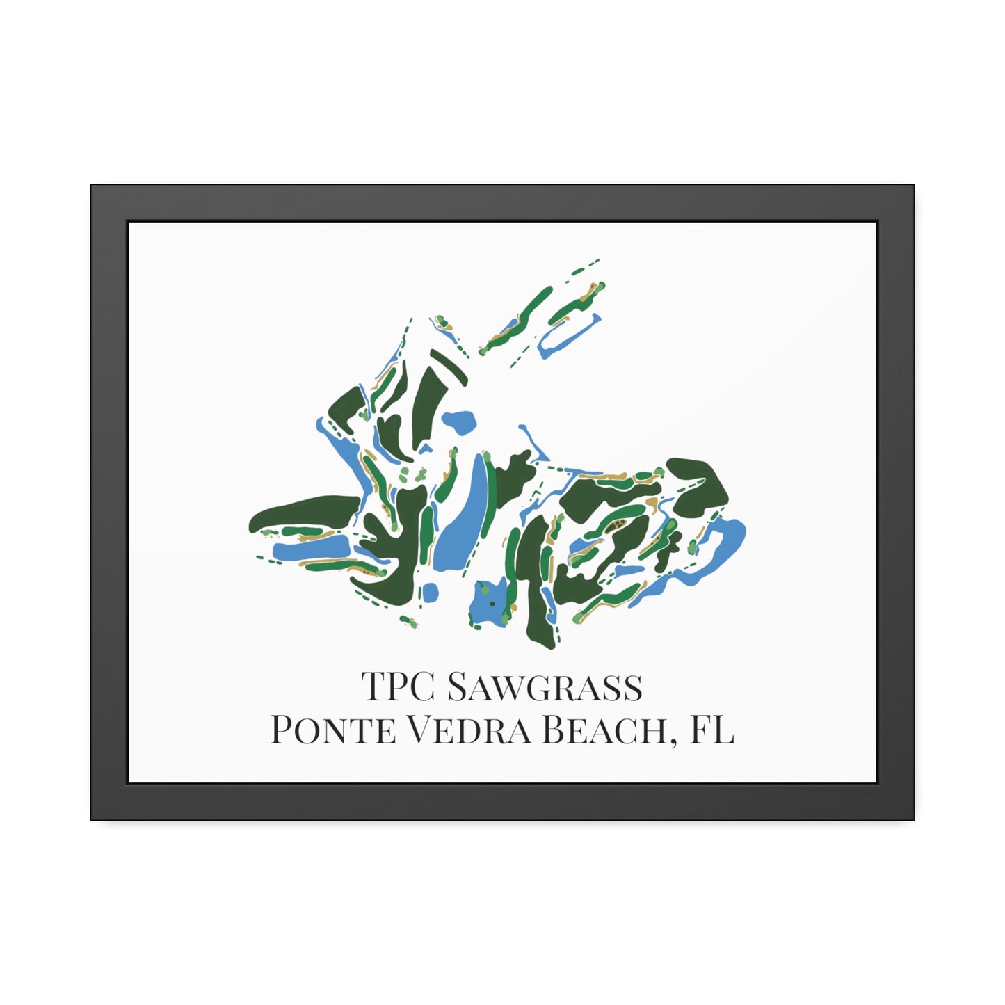 TPC Sawgrass Framed Print