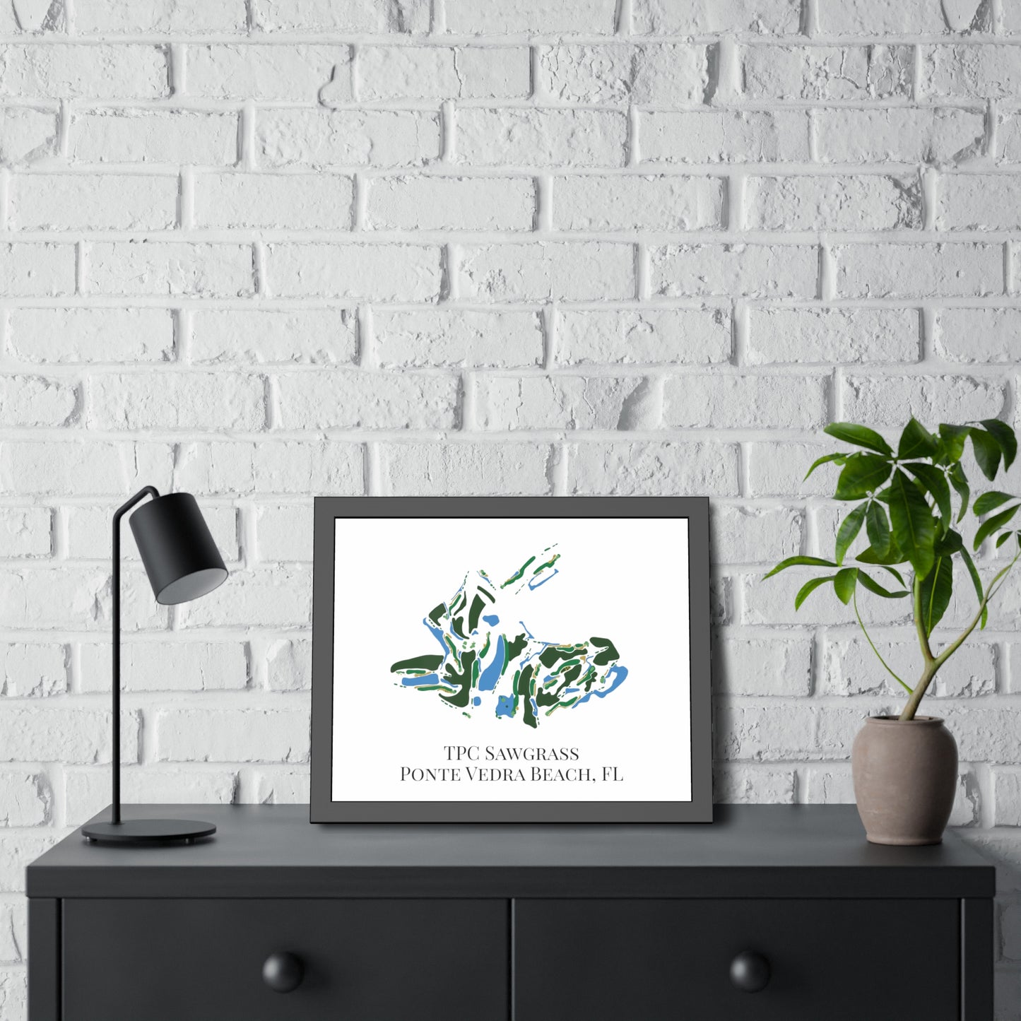 TPC Sawgrass Framed Print