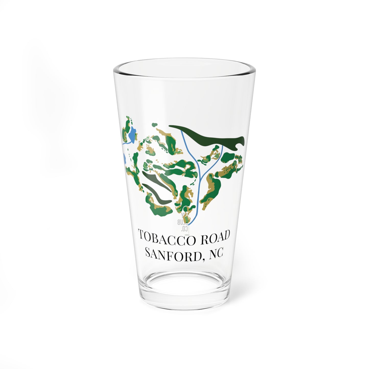Tobacco Road Golf Course Pint Glass, 16oz
