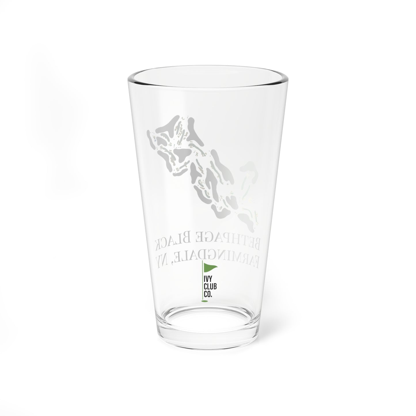 Bethpage Black Pint Glass, 16oz