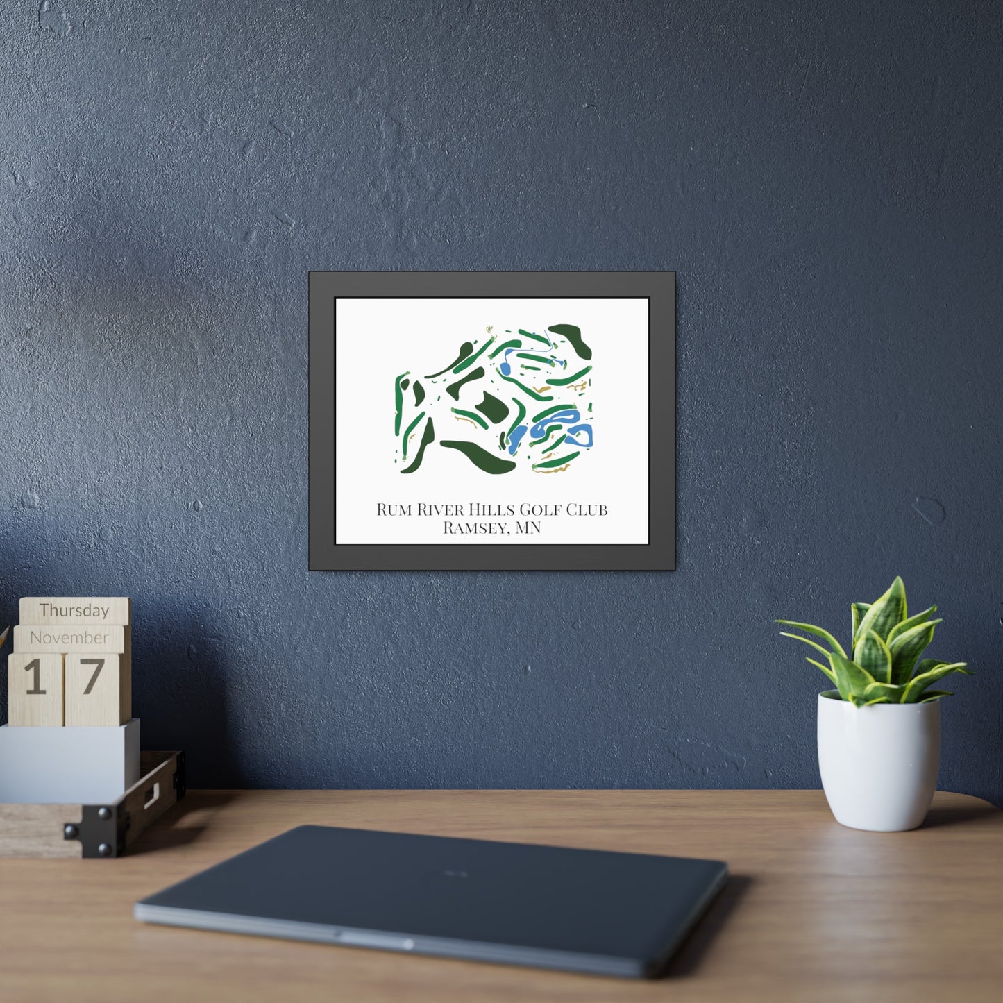 Rum River Hills Golf Club Framed Print