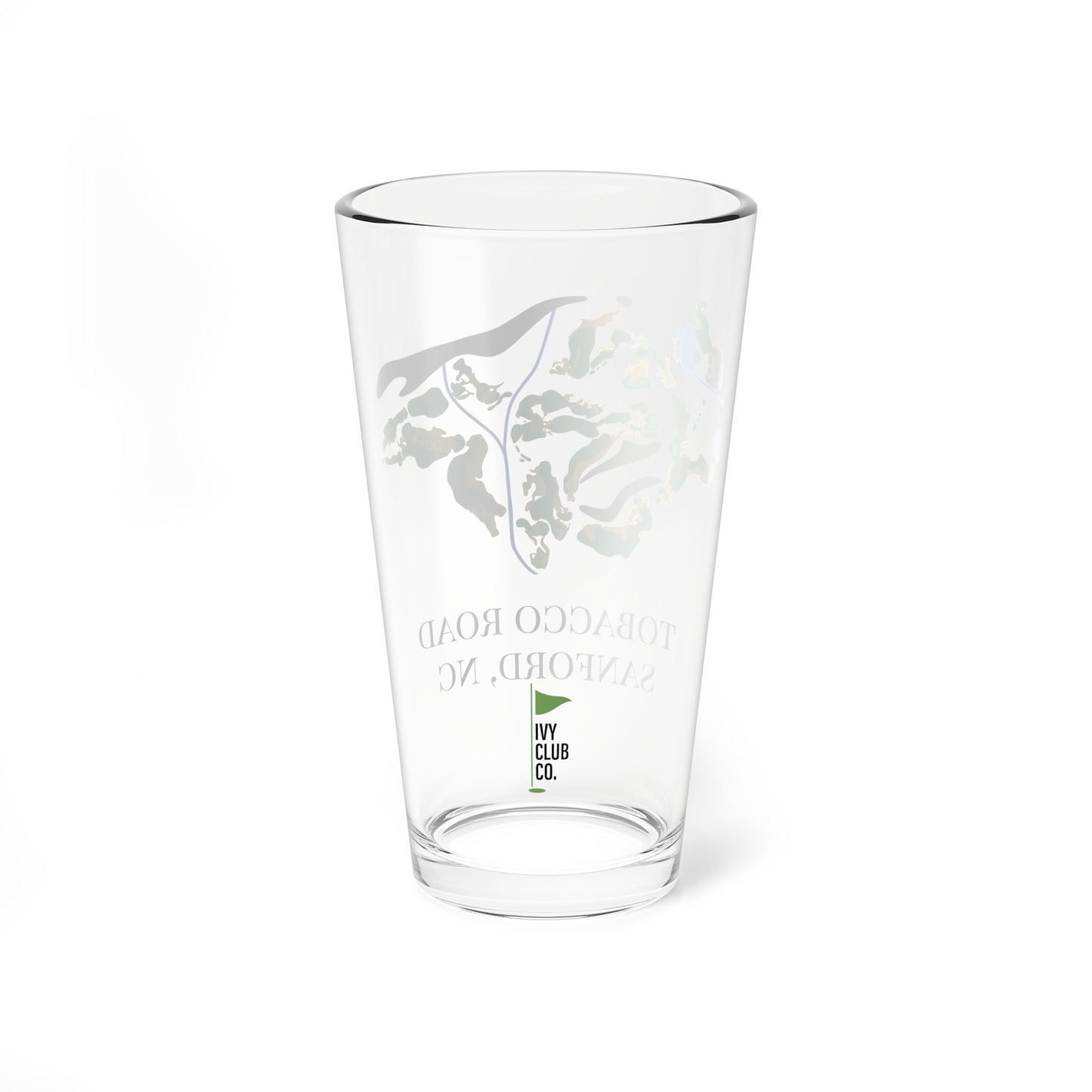 Tobacco Road Golf Course Pint Glass, 16oz