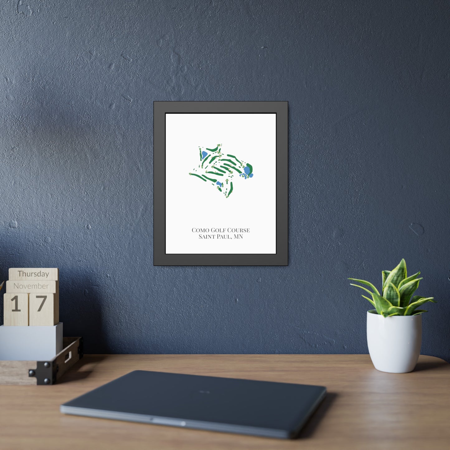 Como Golf Course Framed Print