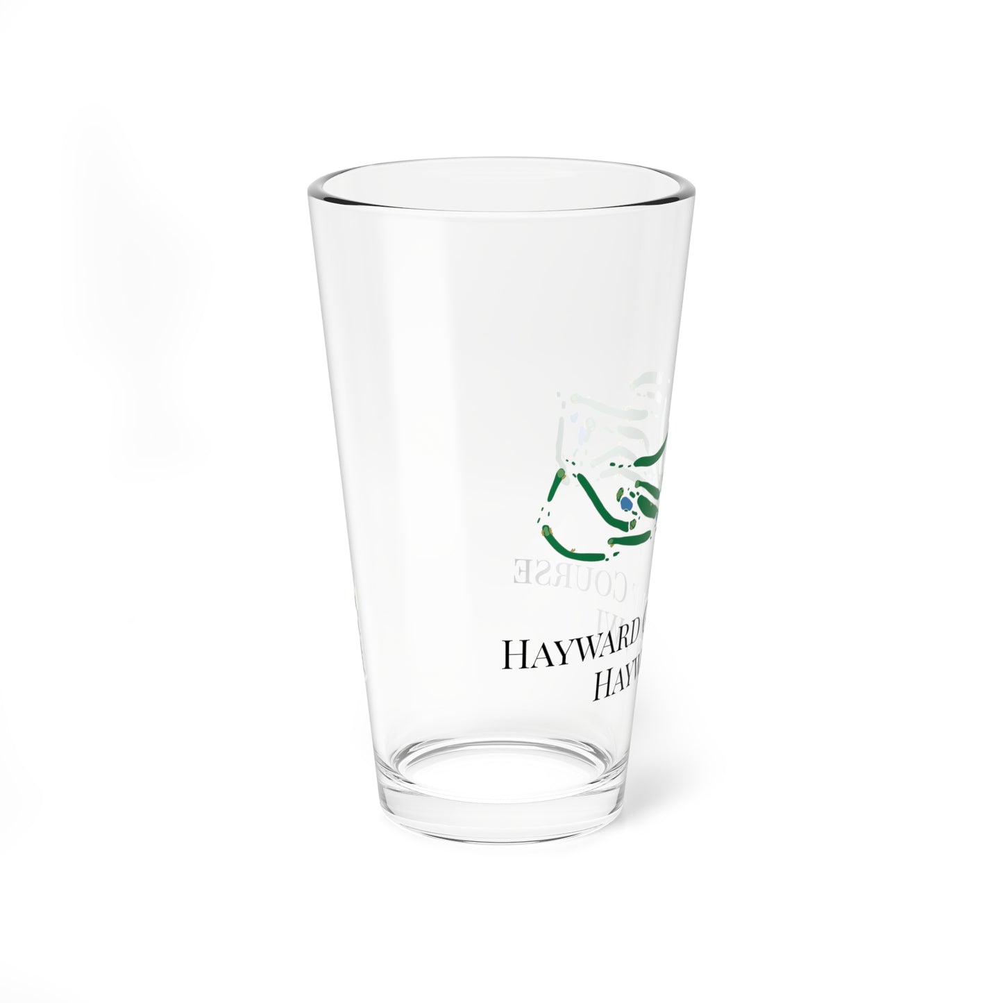 Hayward Golf Course Pint Glass, 16oz