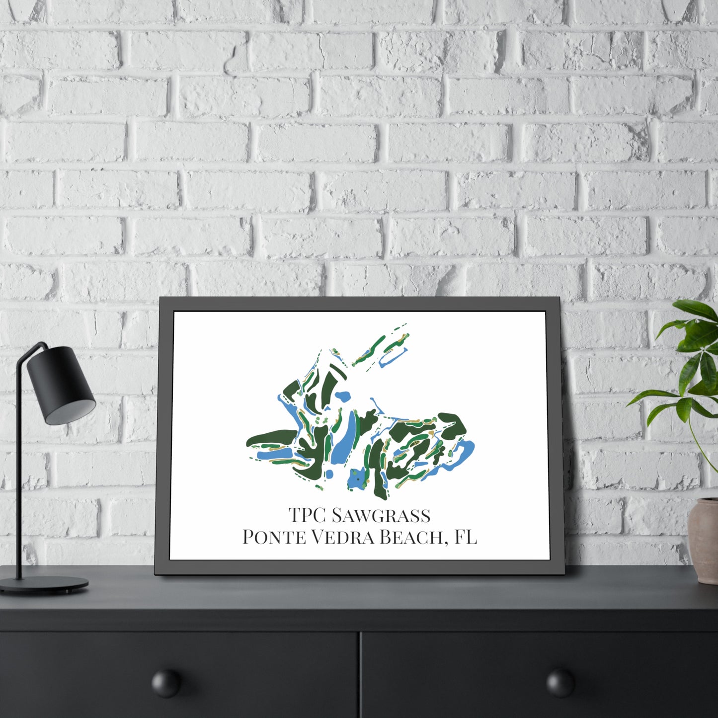 TPC Sawgrass Framed Print