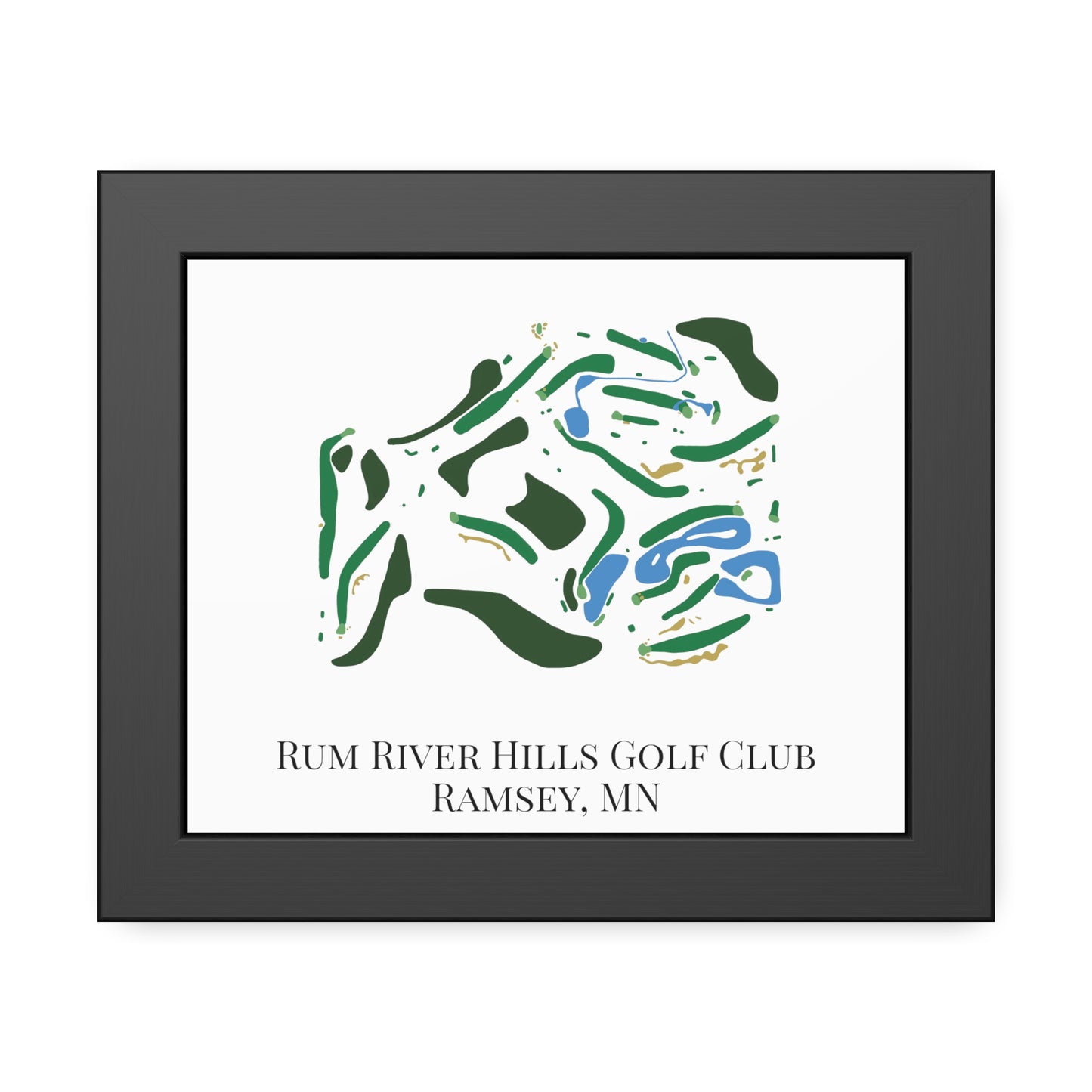 Rum River Hills Golf Club Framed Print