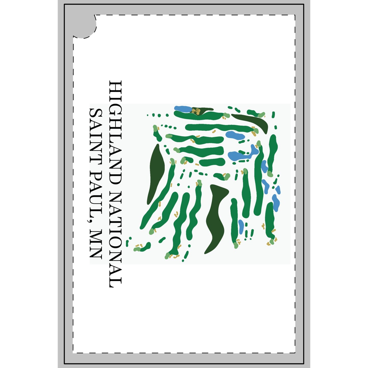 Highland National Golf Towel