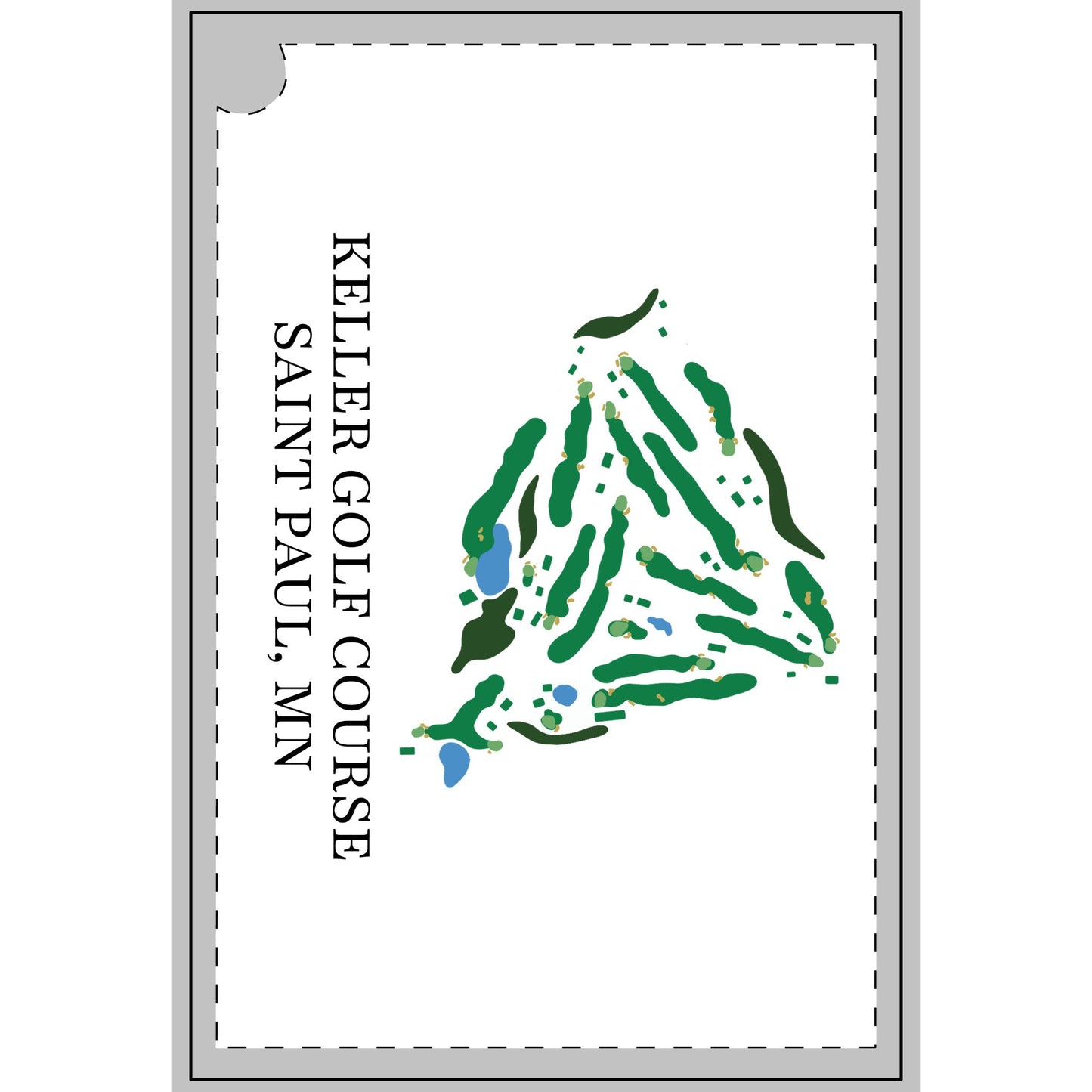 Keller Golf Course Towel