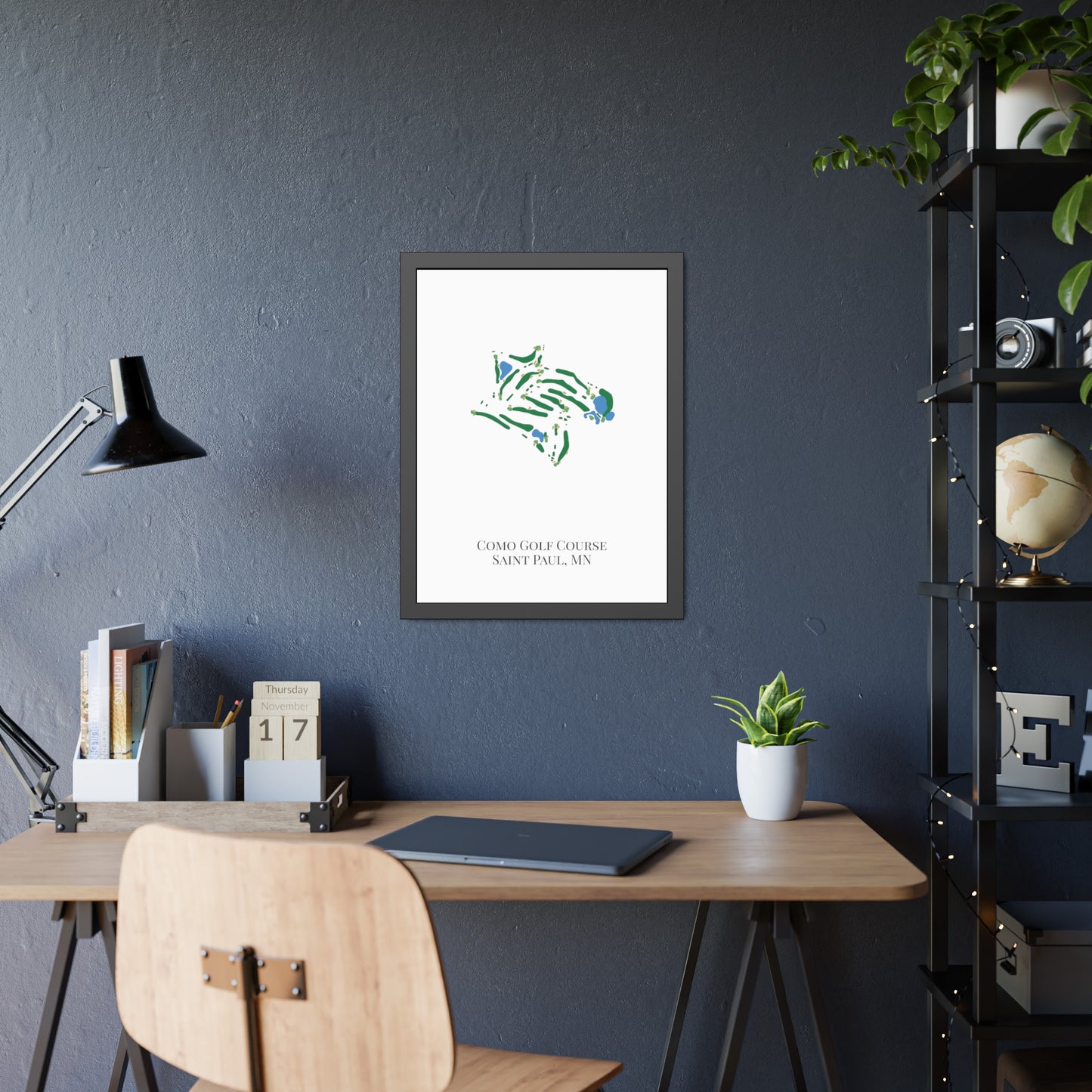 Como Golf Course Framed Print