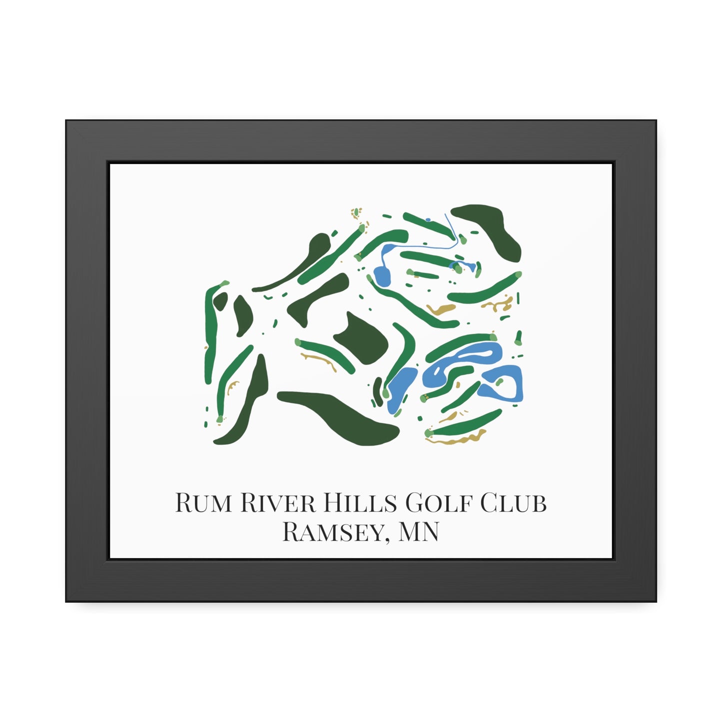 Rum River Hills Golf Club Framed Print