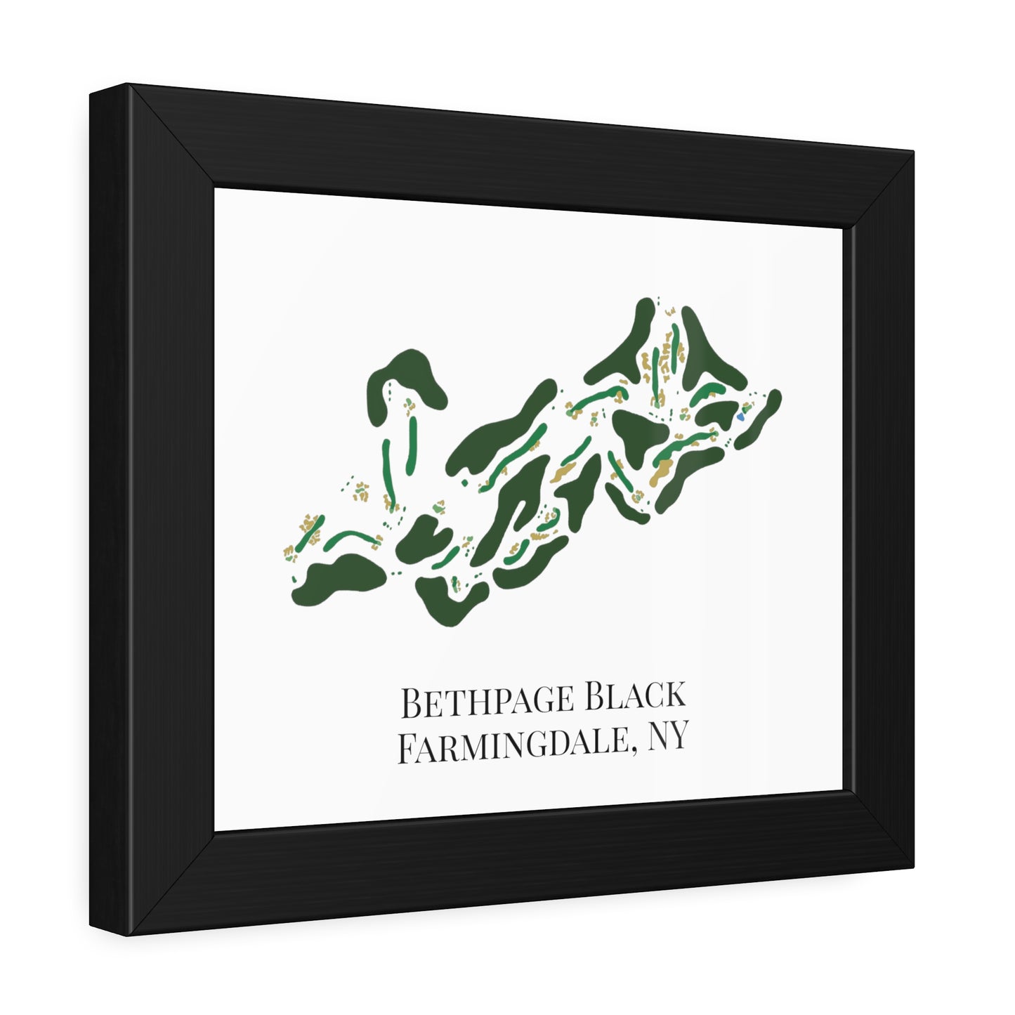 Bethpage Black Framed Print