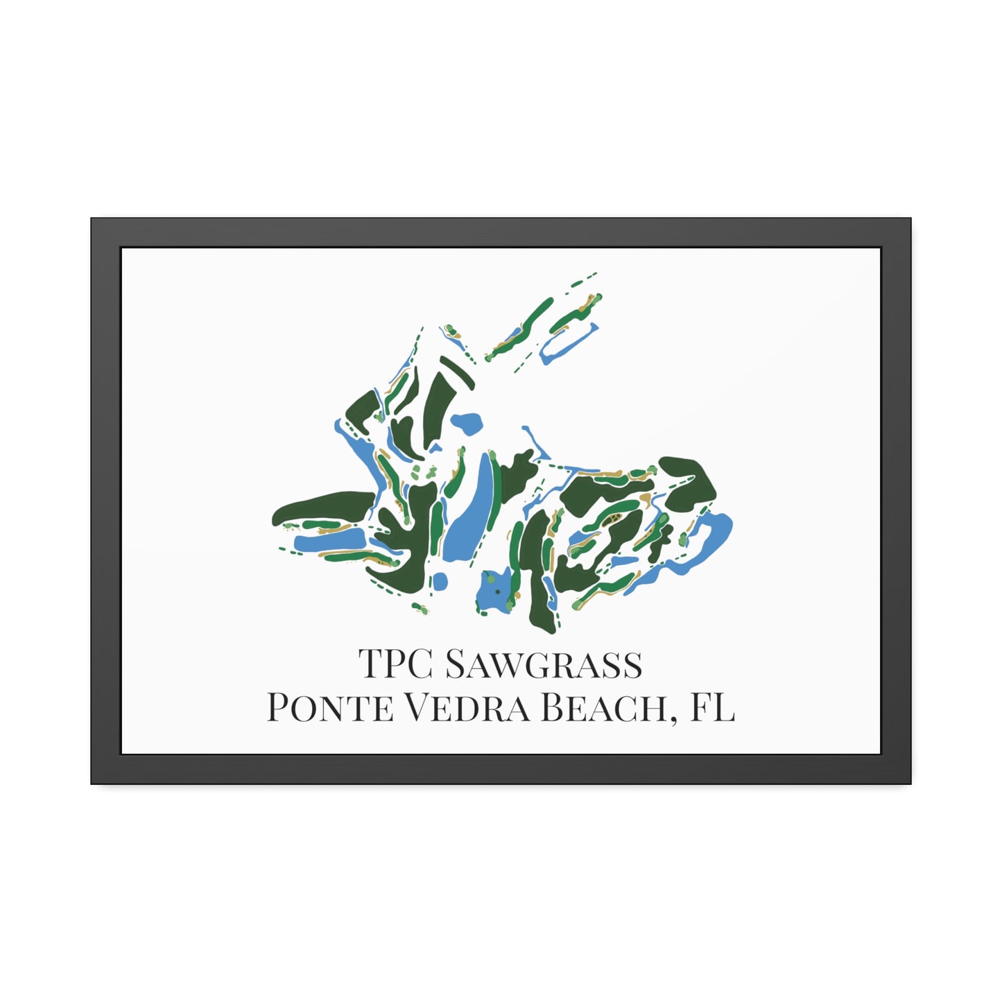 TPC Sawgrass Framed Print