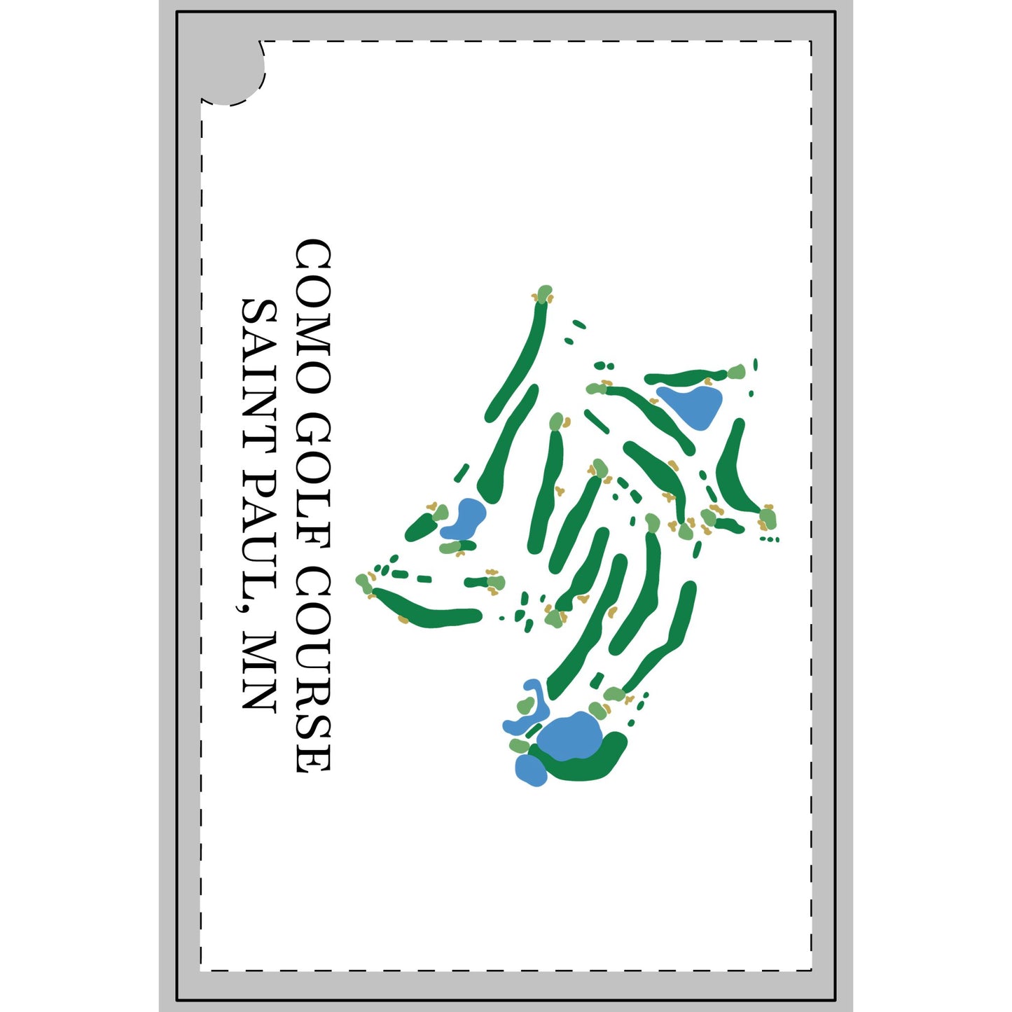 Como Golf Course Towel