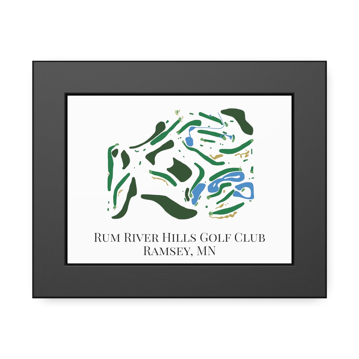 Rum River Hills Golf Club Framed Print
