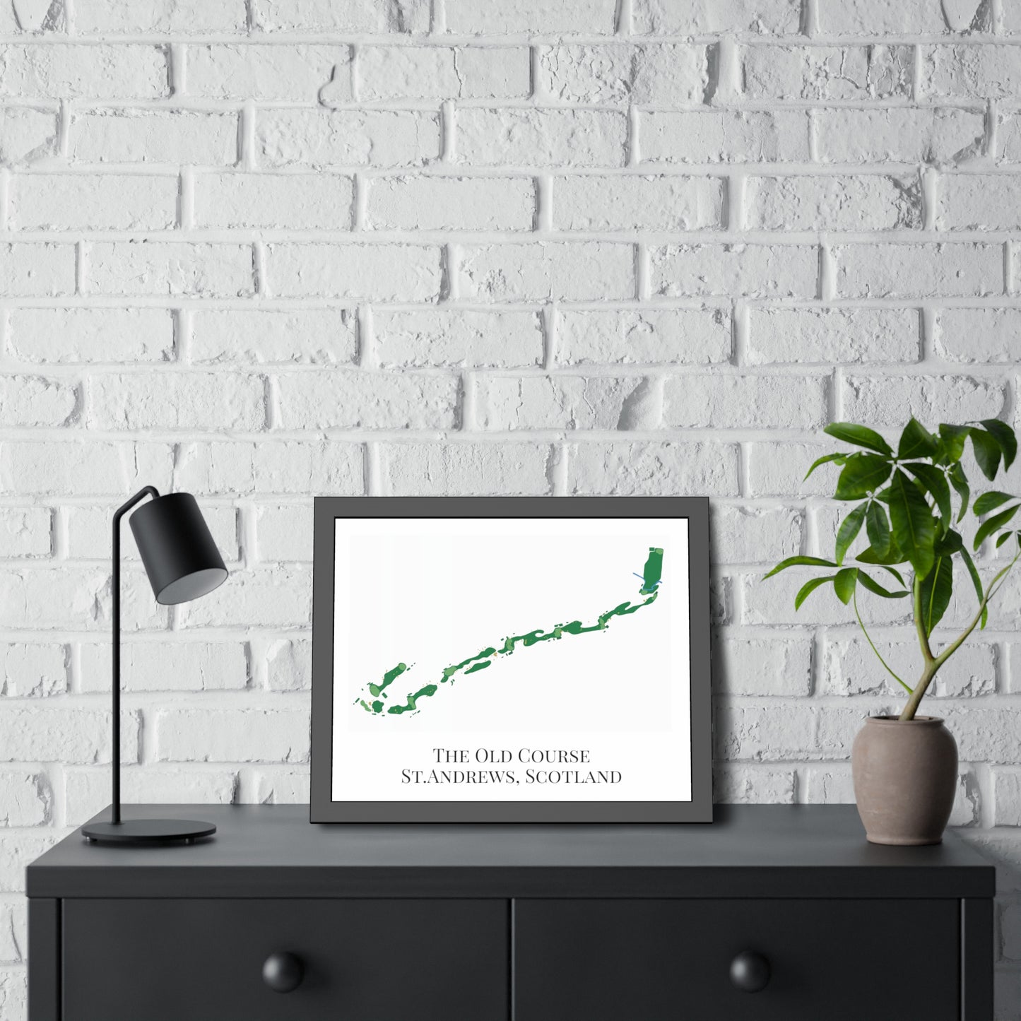 The Old Course at St.Andrews Framed Print