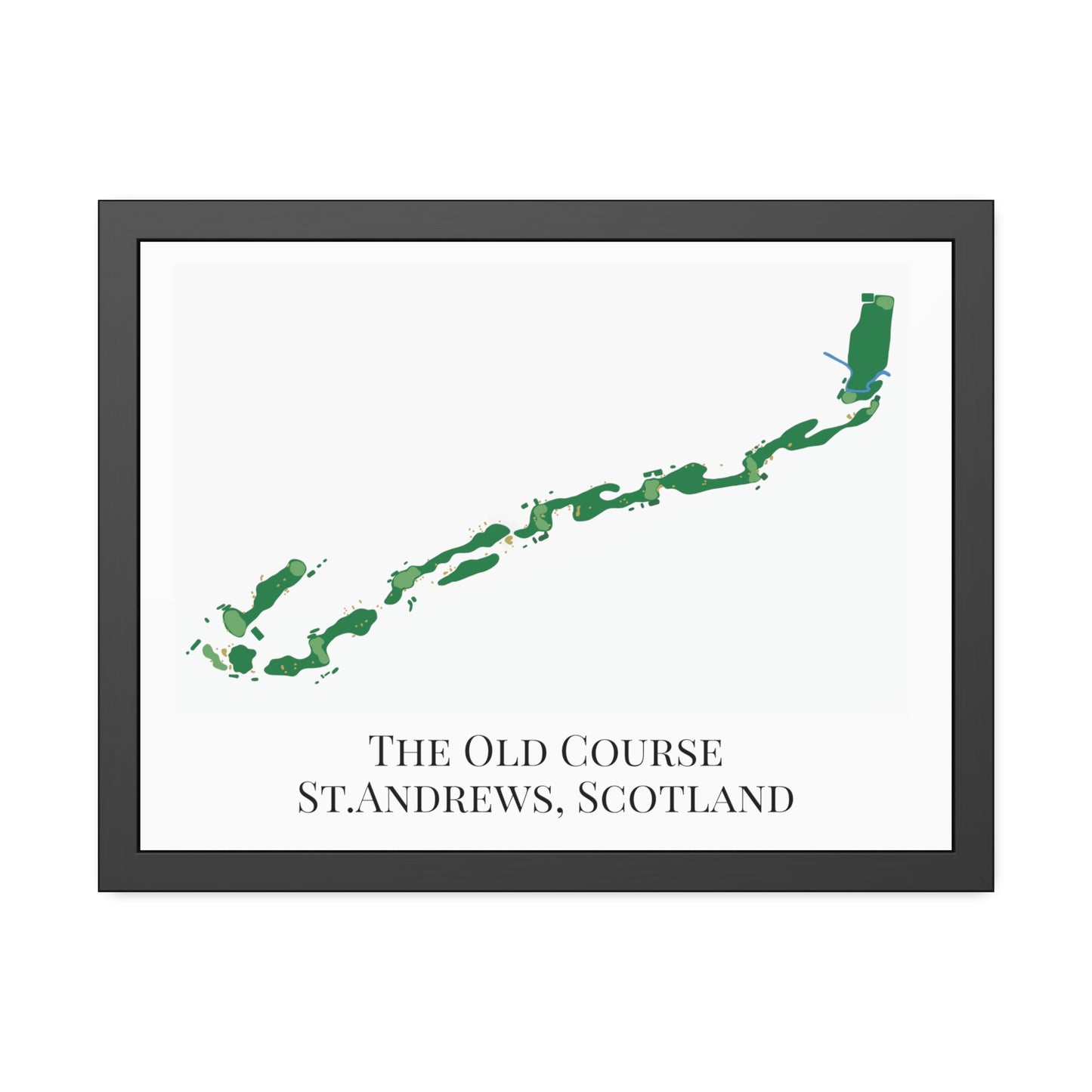 The Old Course at St.Andrews Framed Print