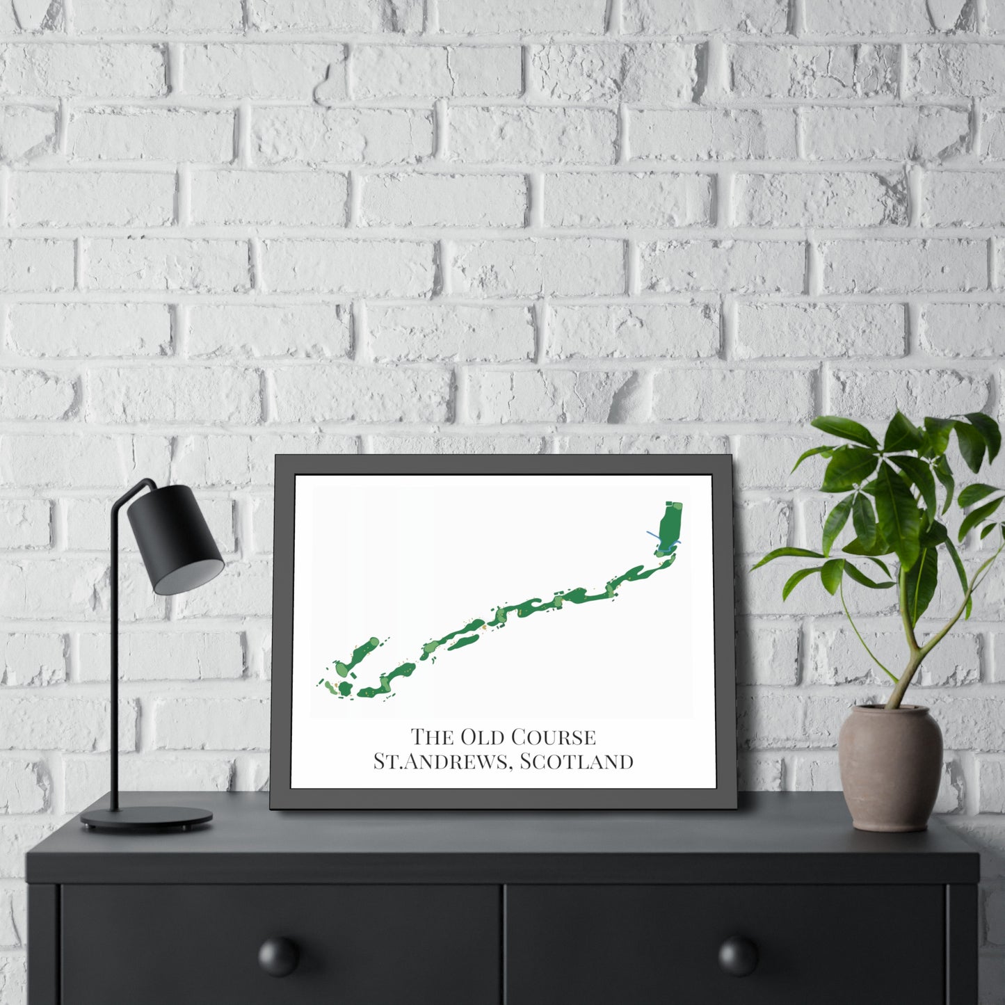 The Old Course at St.Andrews Framed Print